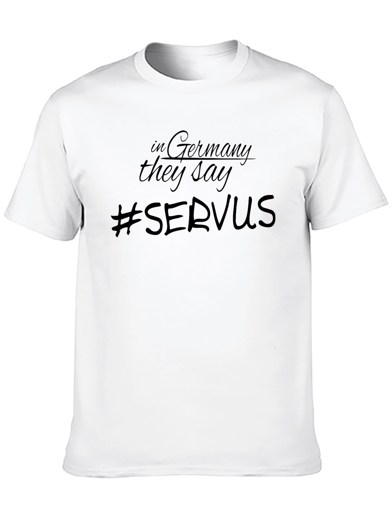 Germany Servus T-Shirt - Black