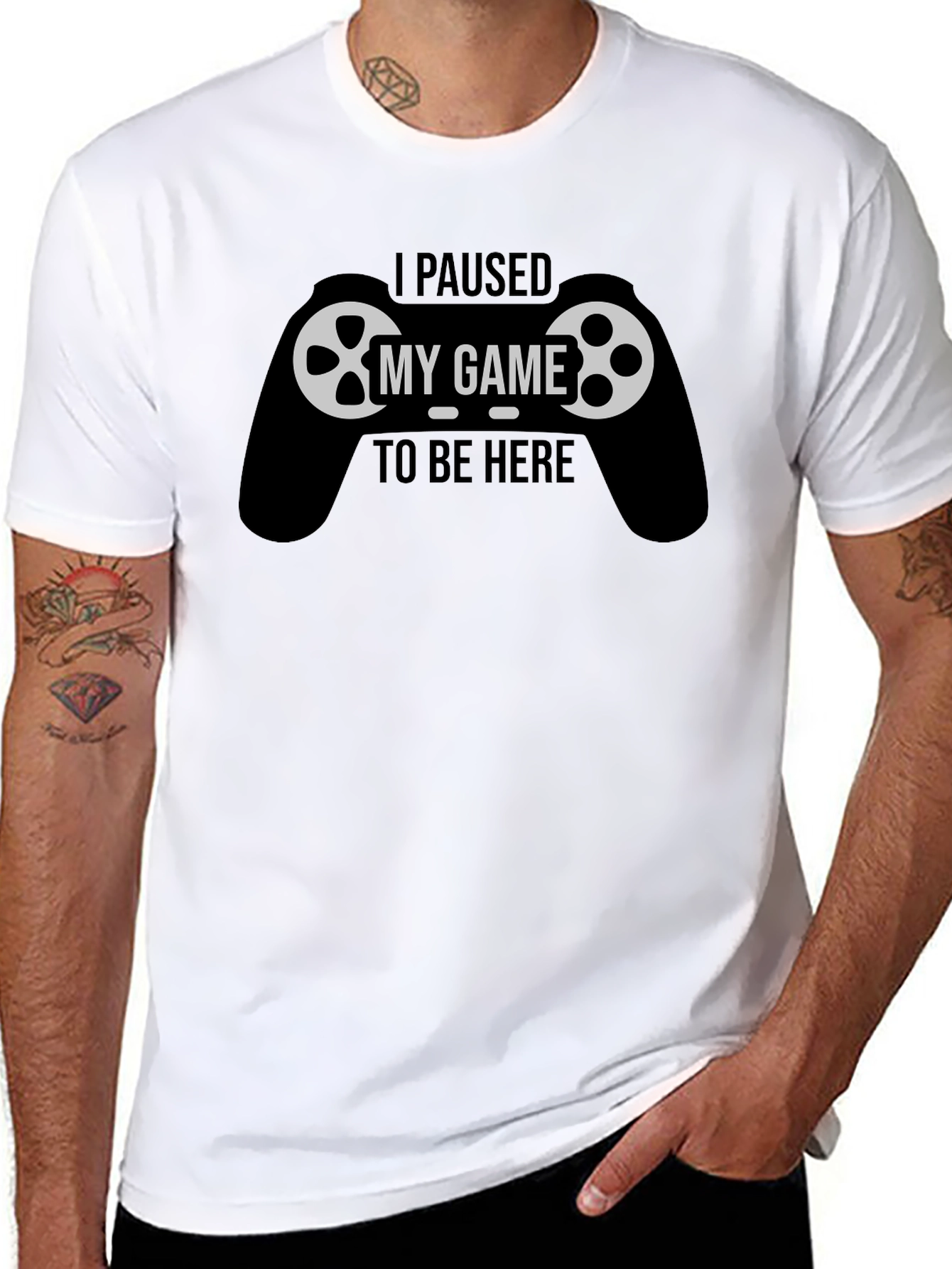 I Paused My Game T-Shirt - Gamer Tee
