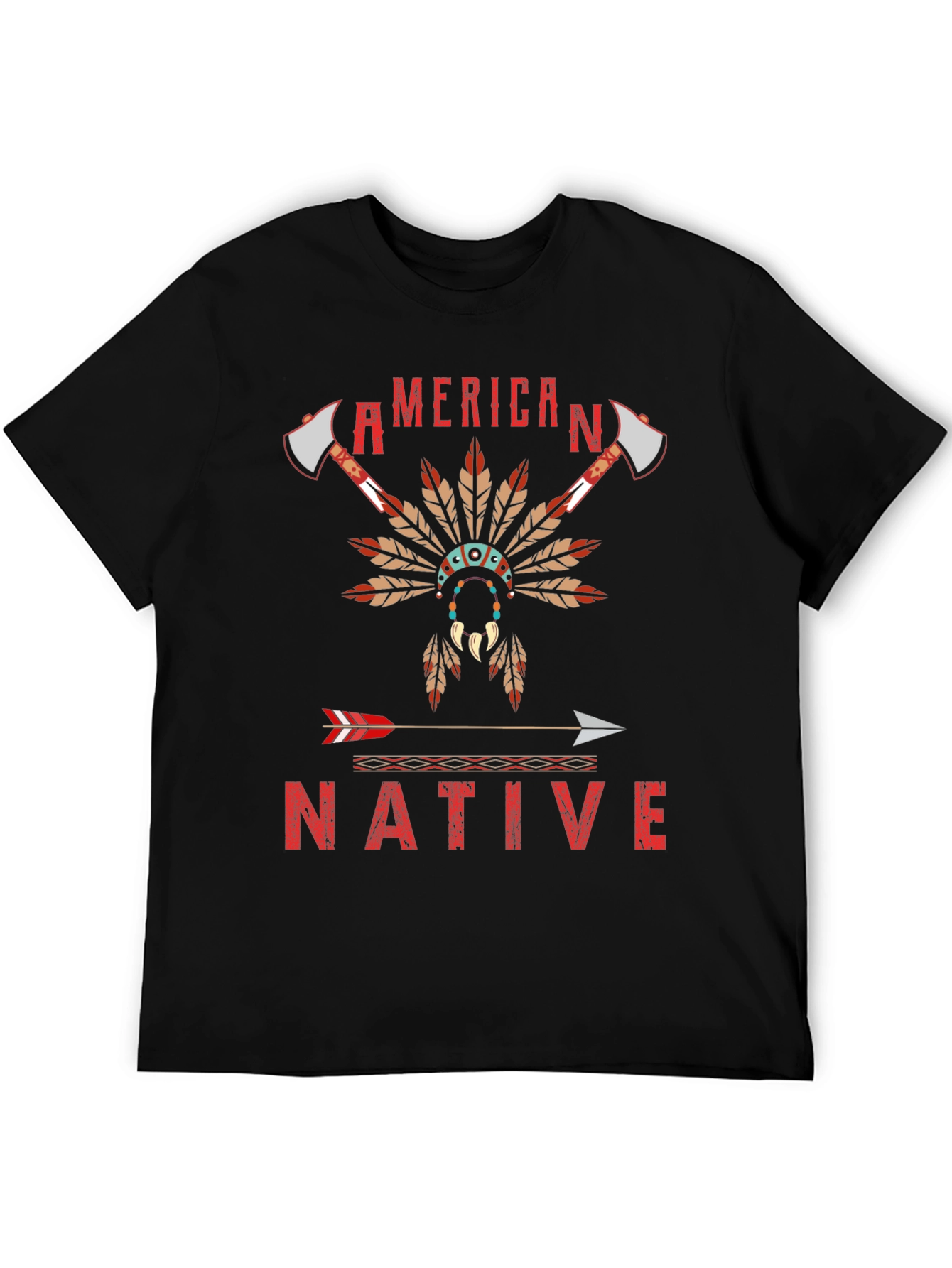 American Native Graphic T-Shirt