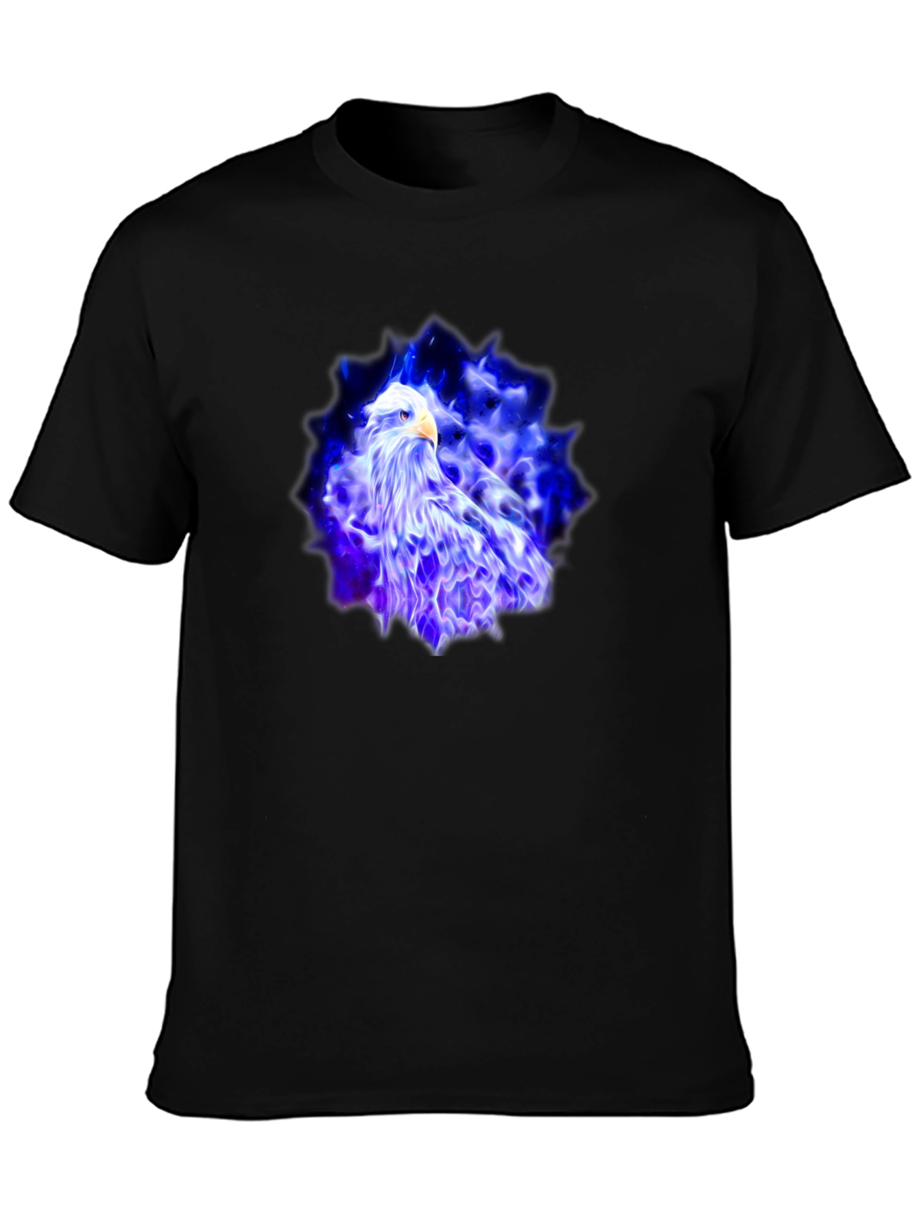 Eagle Fire T-Shirt - Black