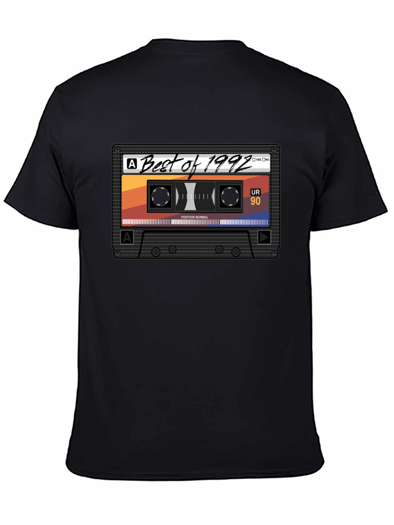 Retro Best of 1992 Cassette Tape Graphic Tee