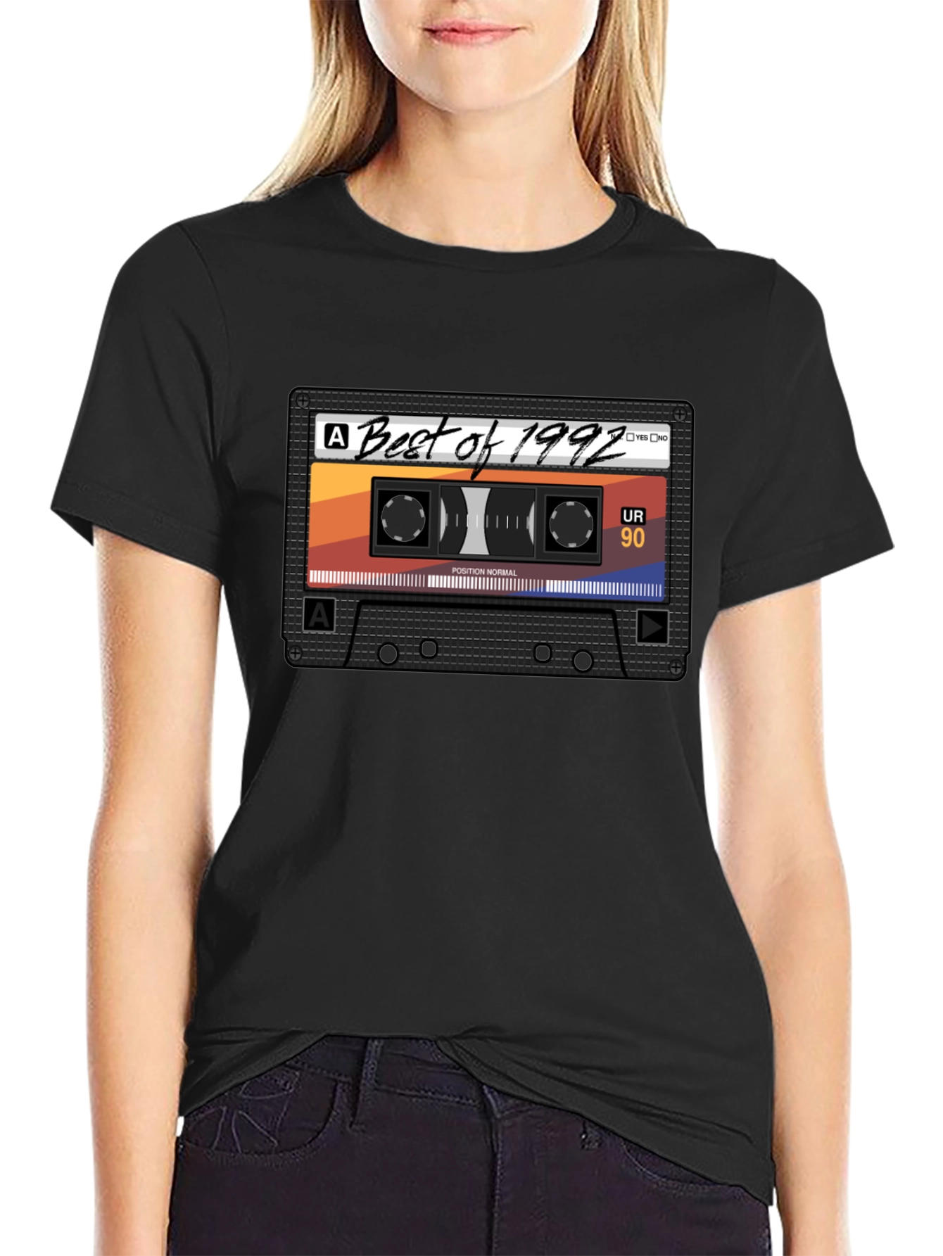 Retro Best of 1992 Cassette Tape Graphic Tee