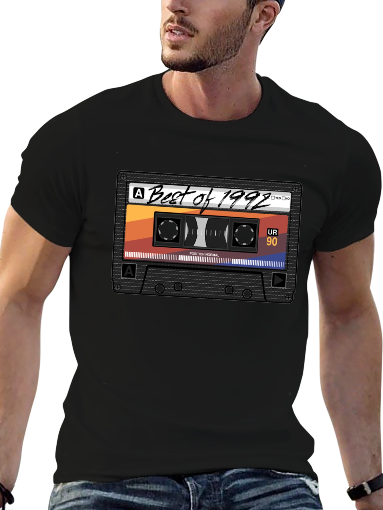 Retro Best of 1992 Cassette Tape Graphic Tee