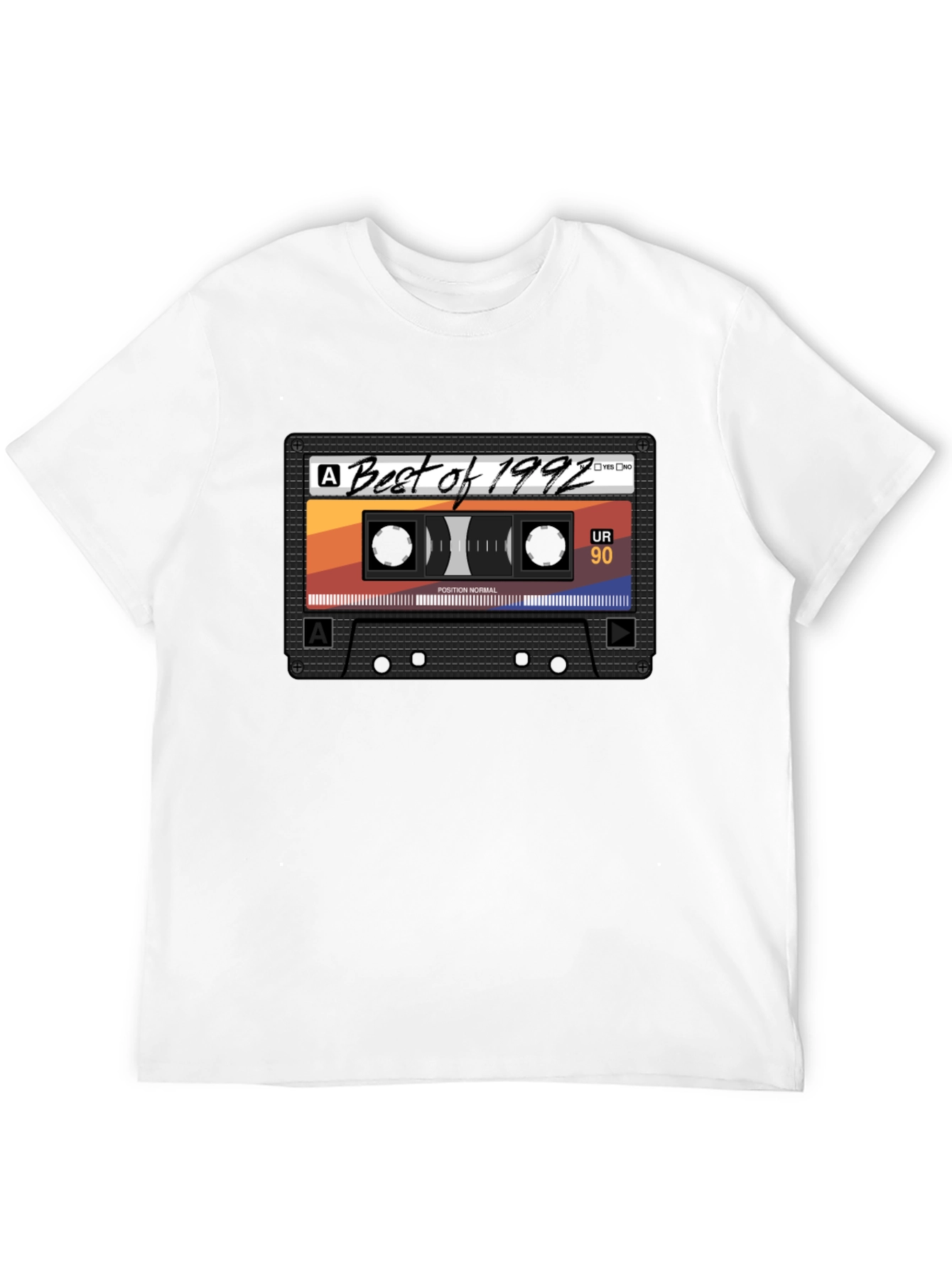 Retro Best of 1992 Cassette Tape Graphic Tee