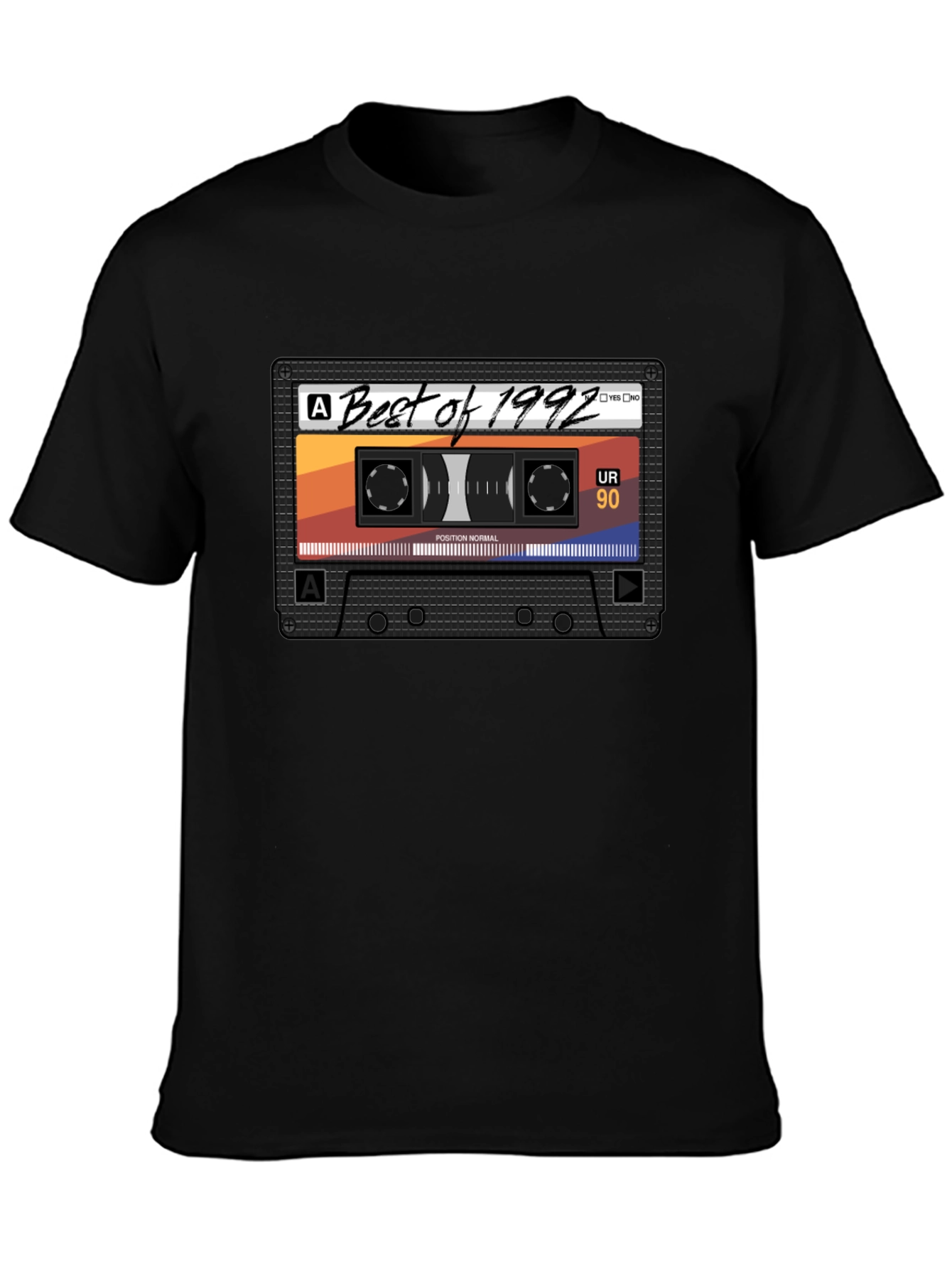 Retro Best of 1992 Cassette Tape Graphic Tee