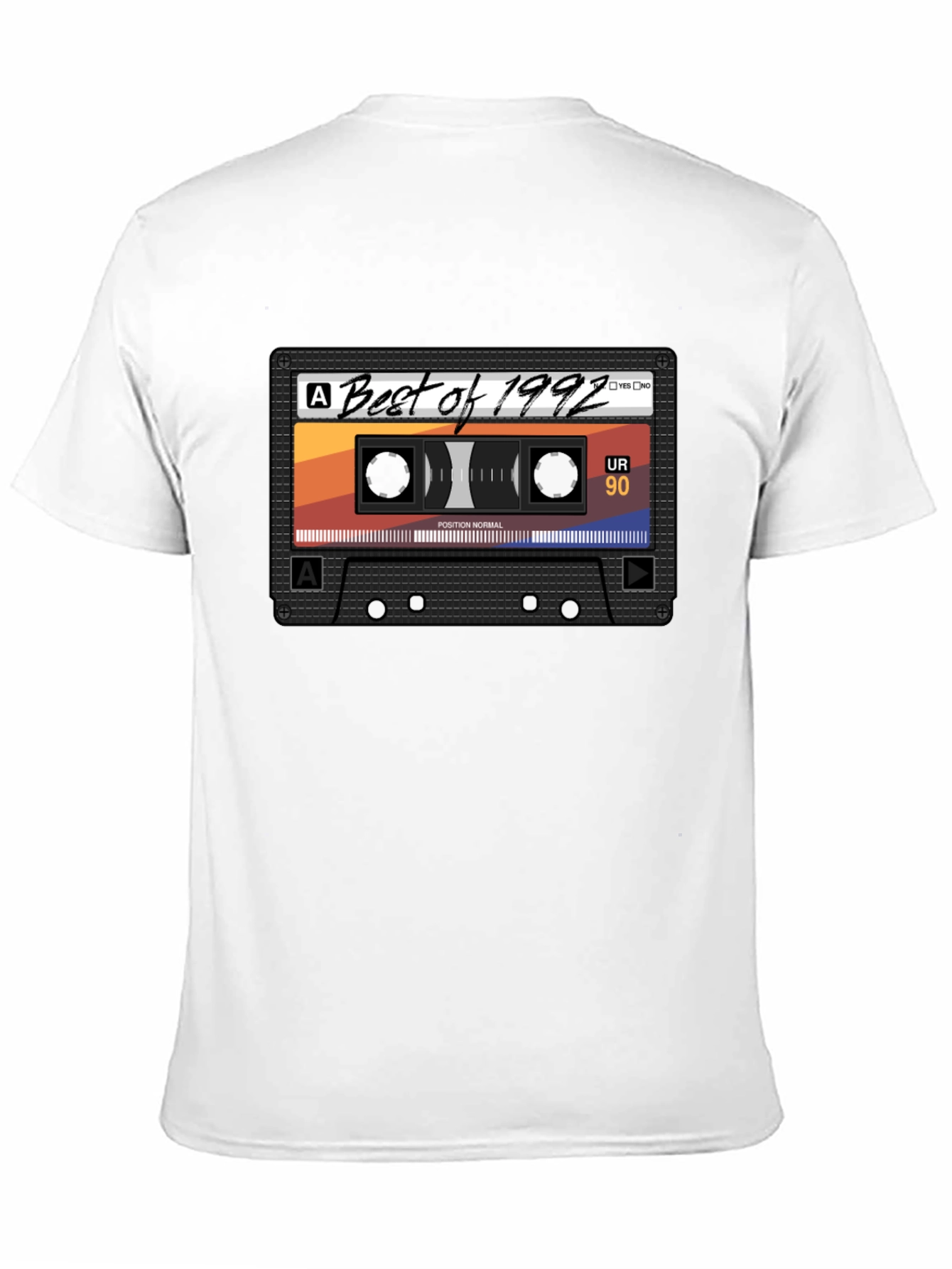 Retro Best of 1992 Cassette Tape Graphic Tee