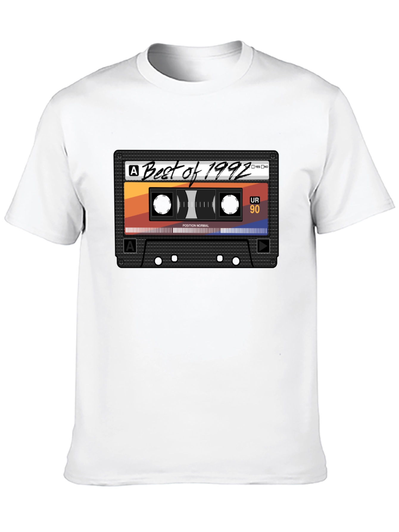 Retro Best of 1992 Cassette Tape Graphic Tee