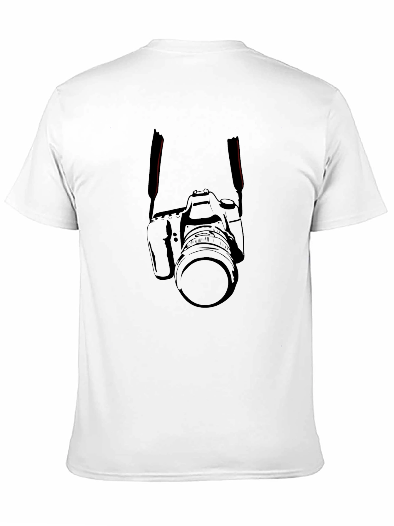 Camera Graphic Tee - Photographer Style Shirt