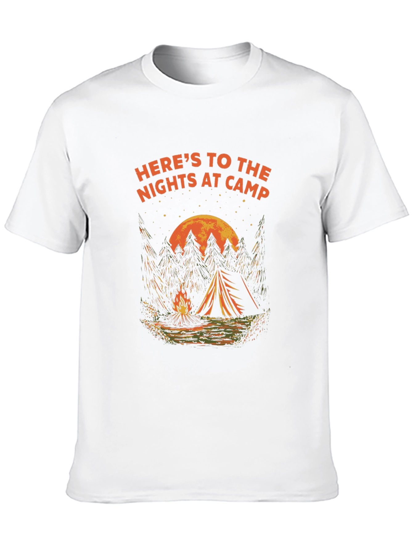 Camp Nights Graphic Tee - Adventure Awaits!