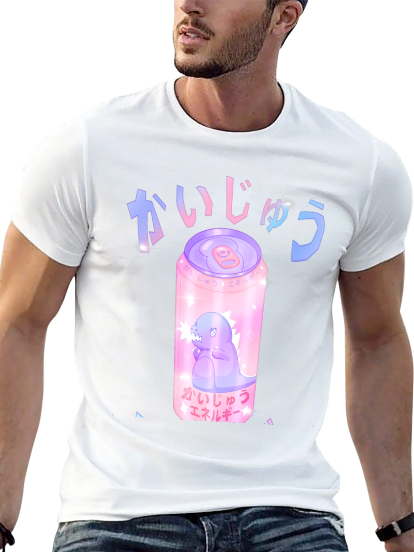 Kaiju Energy Drink T-Shirt - Unique Graphic Tee