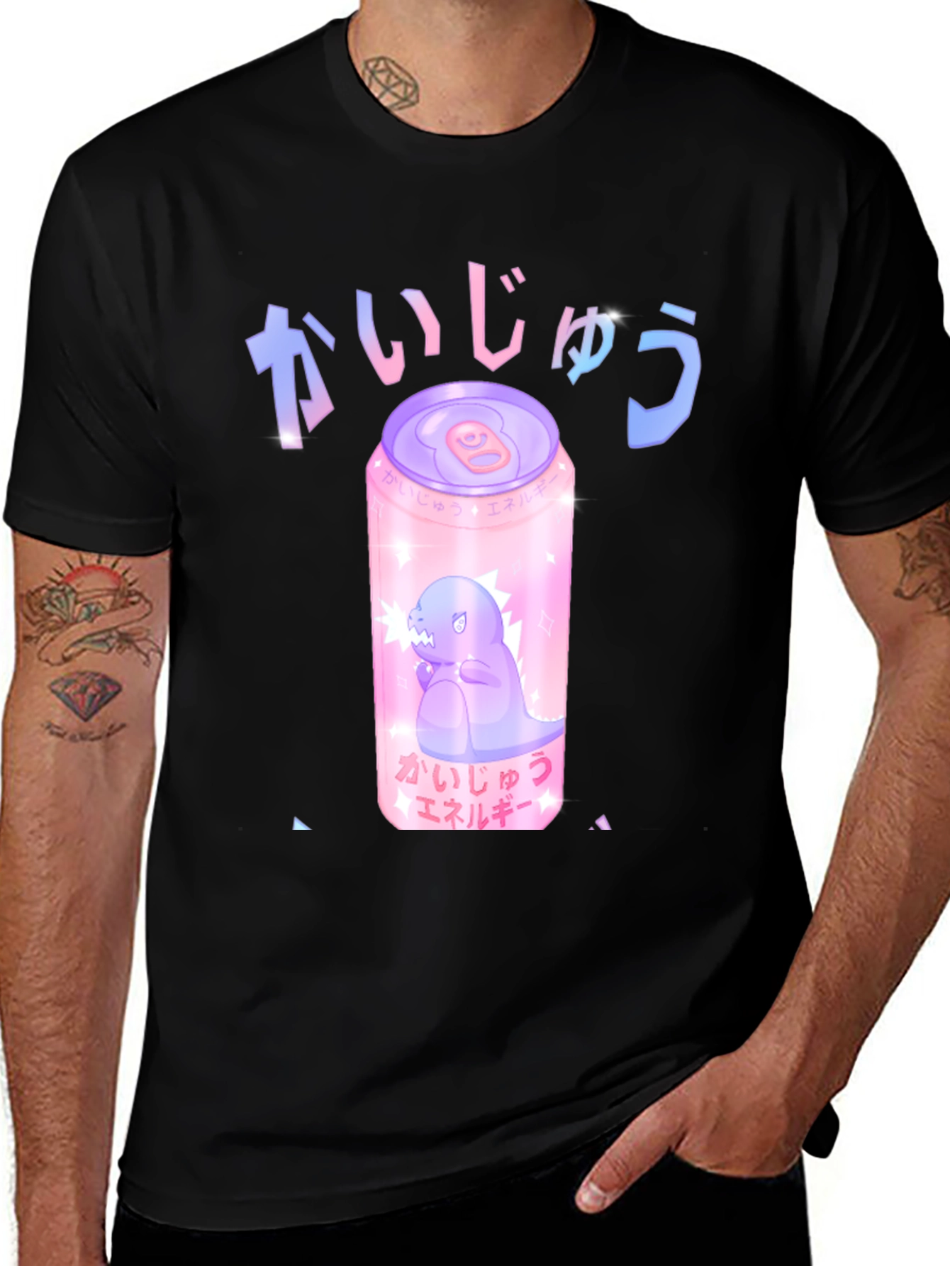 Kaiju Energy Drink T-Shirt - Unique Graphic Tee