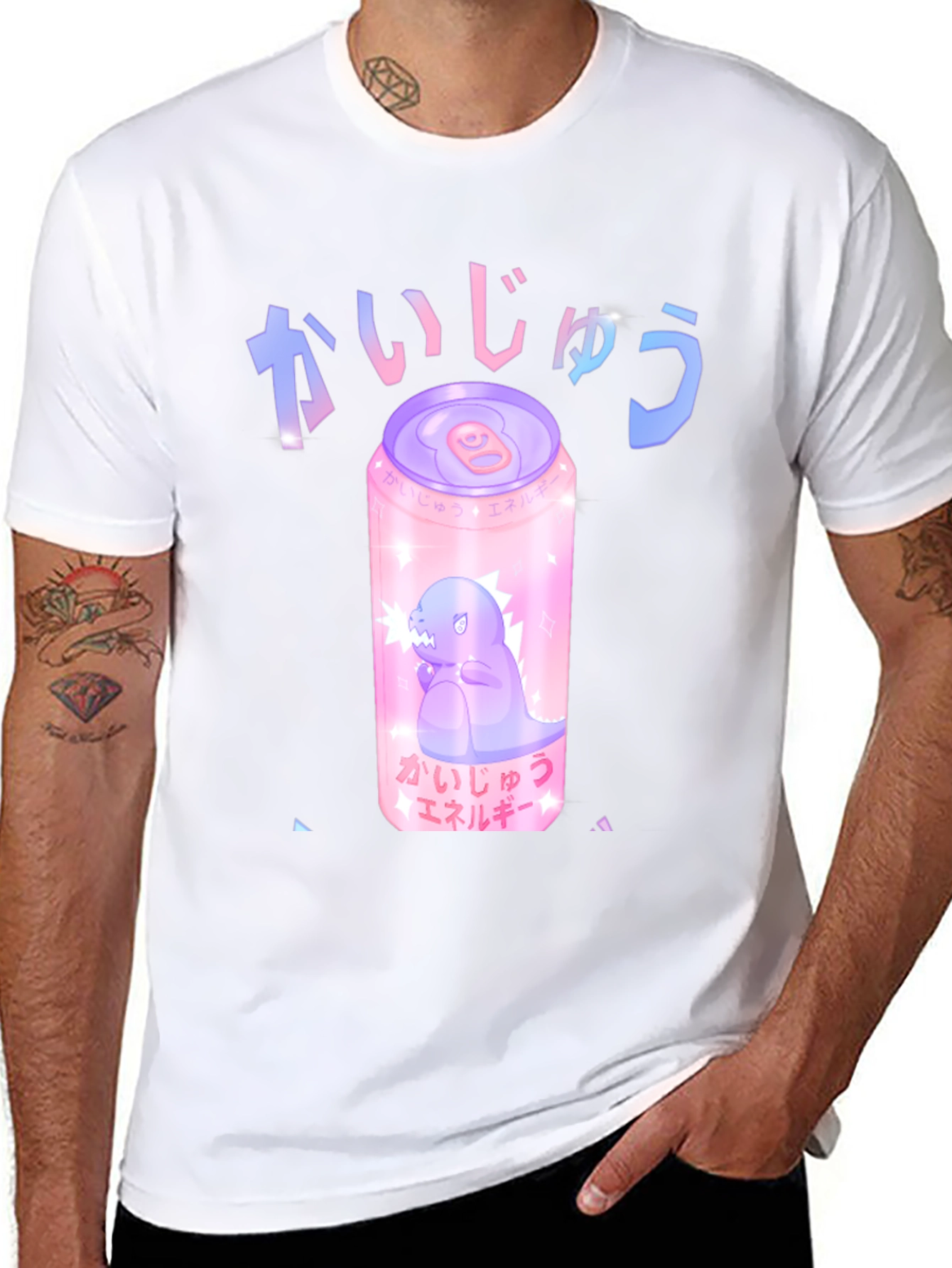 Kaiju Energy Drink T-Shirt - Unique Graphic Tee