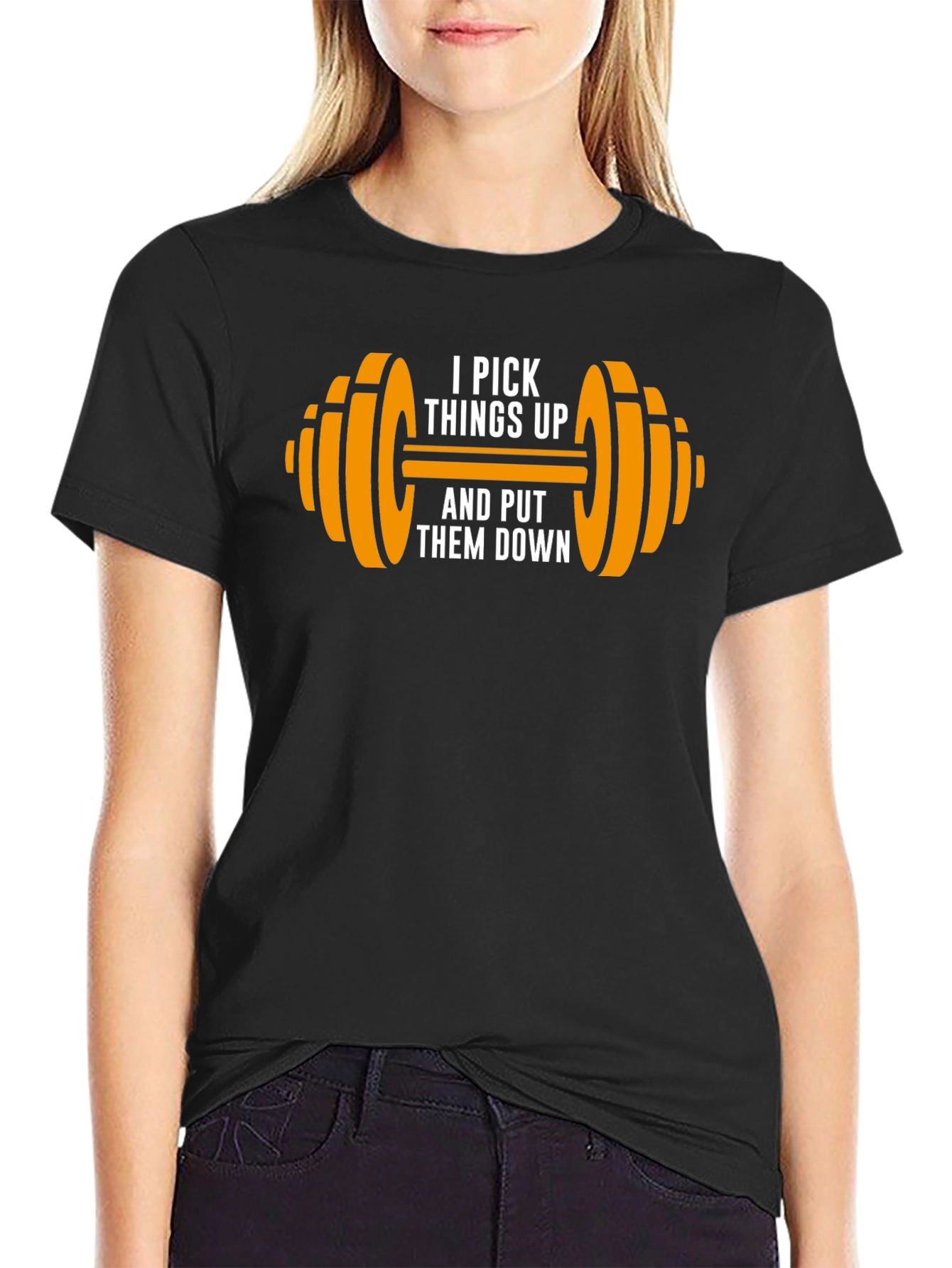 Weightlifting T-Shirt - I Pick Things Up