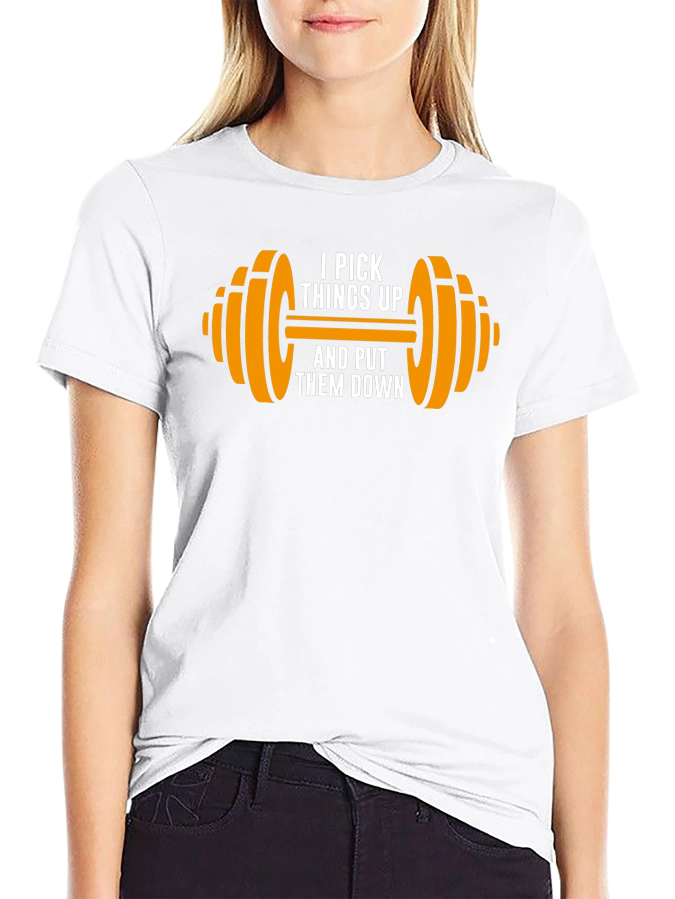 Weightlifting T-Shirt - I Pick Things Up