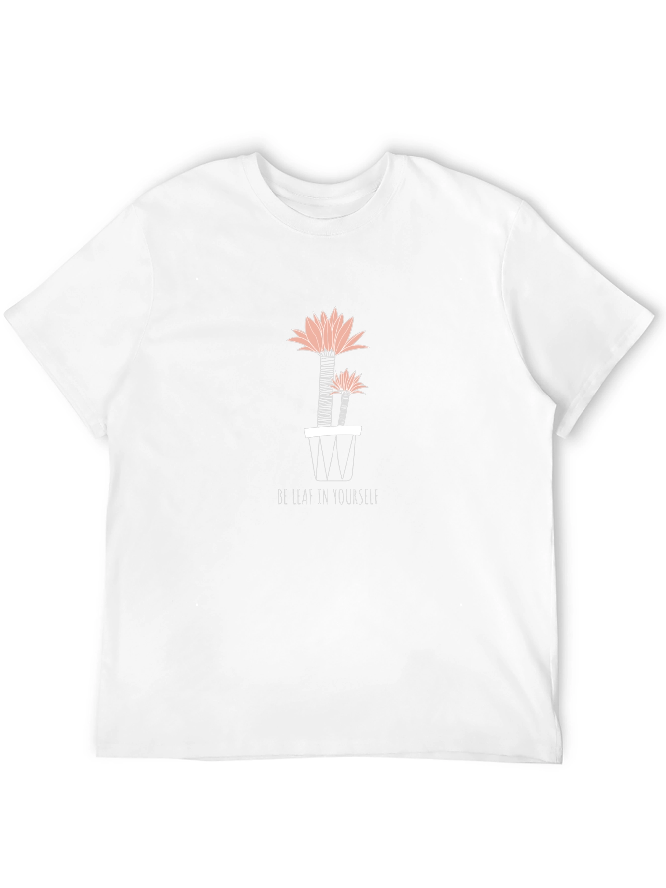 Be Leaf In Yourself Graphic T-Shirt - Black