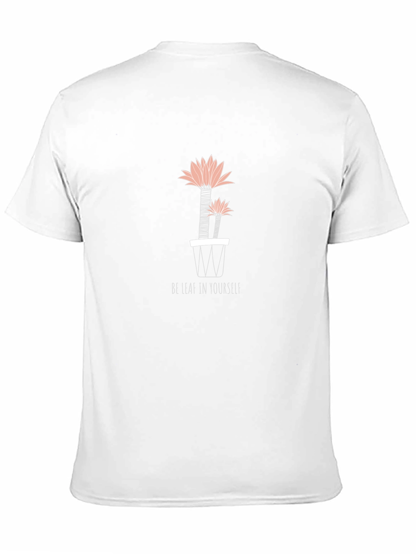 Be Leaf In Yourself Graphic T-Shirt - Black