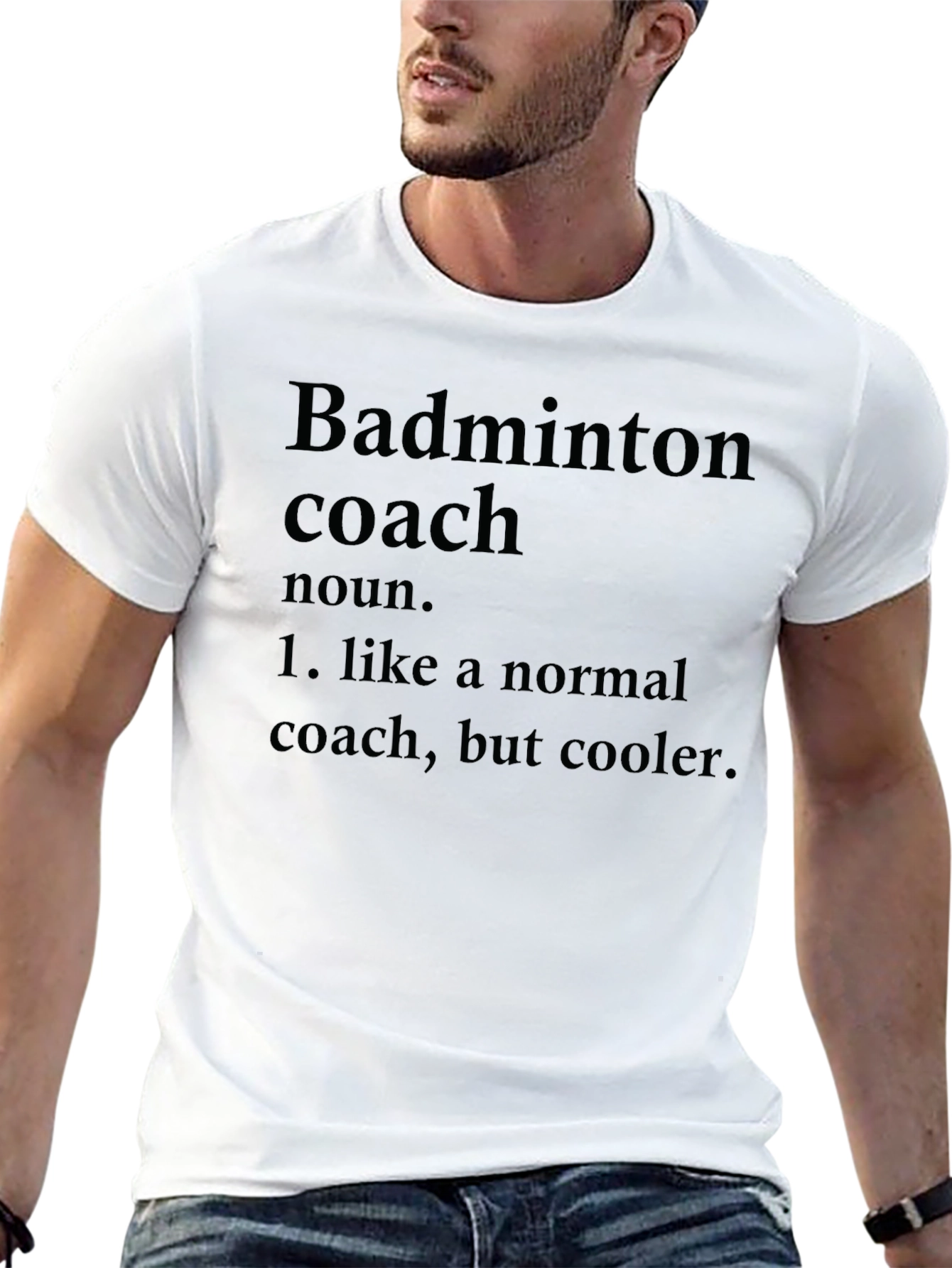 Badminton Coach Definition T-Shirt