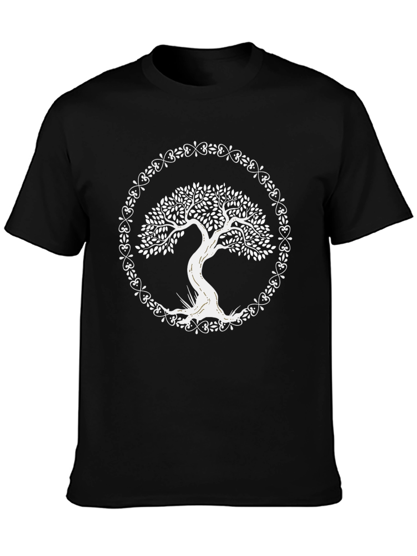Tree of Life Graphic Tee - Black Unisex T-Shirt
