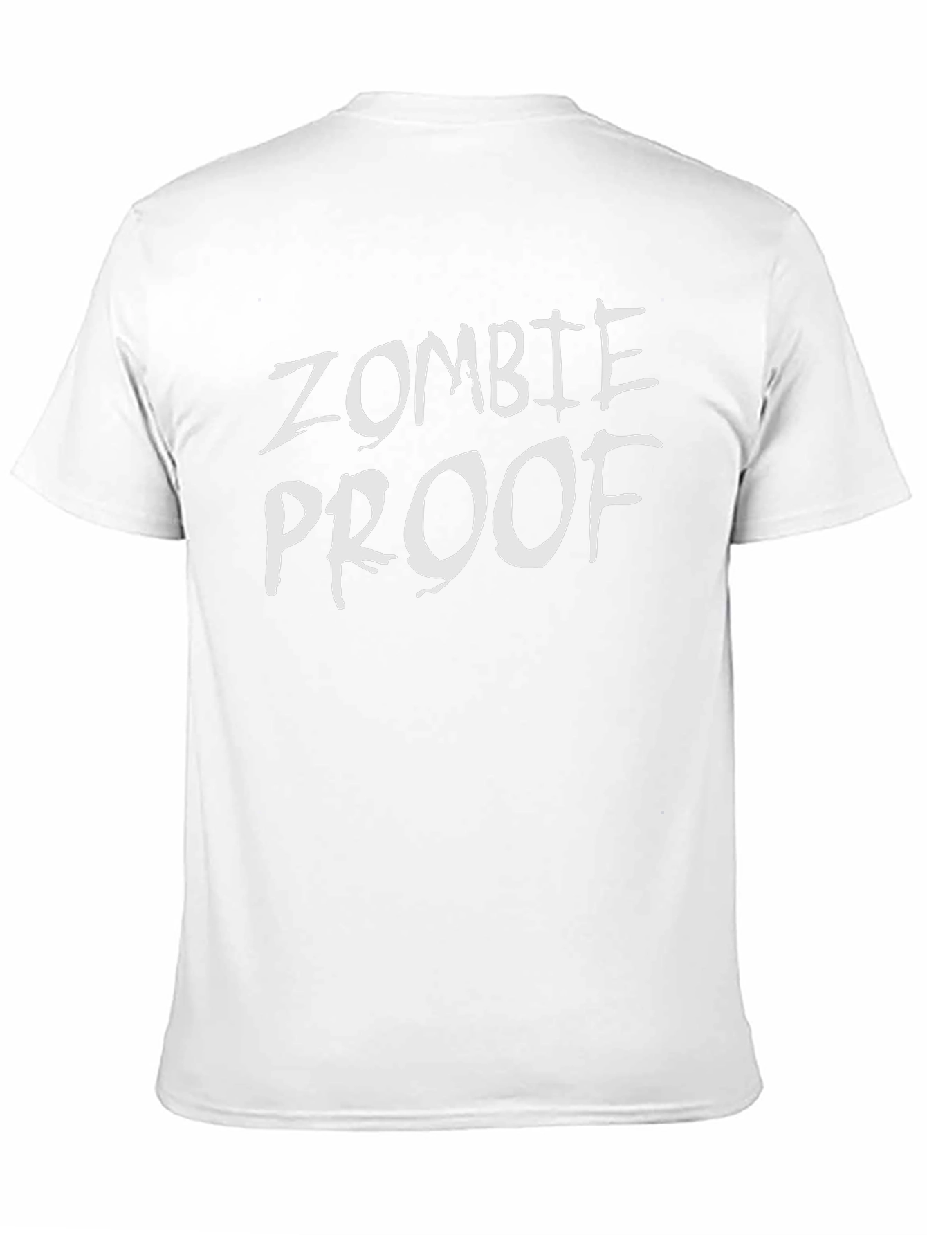 Zombie Proof Black Graphic T-Shirt