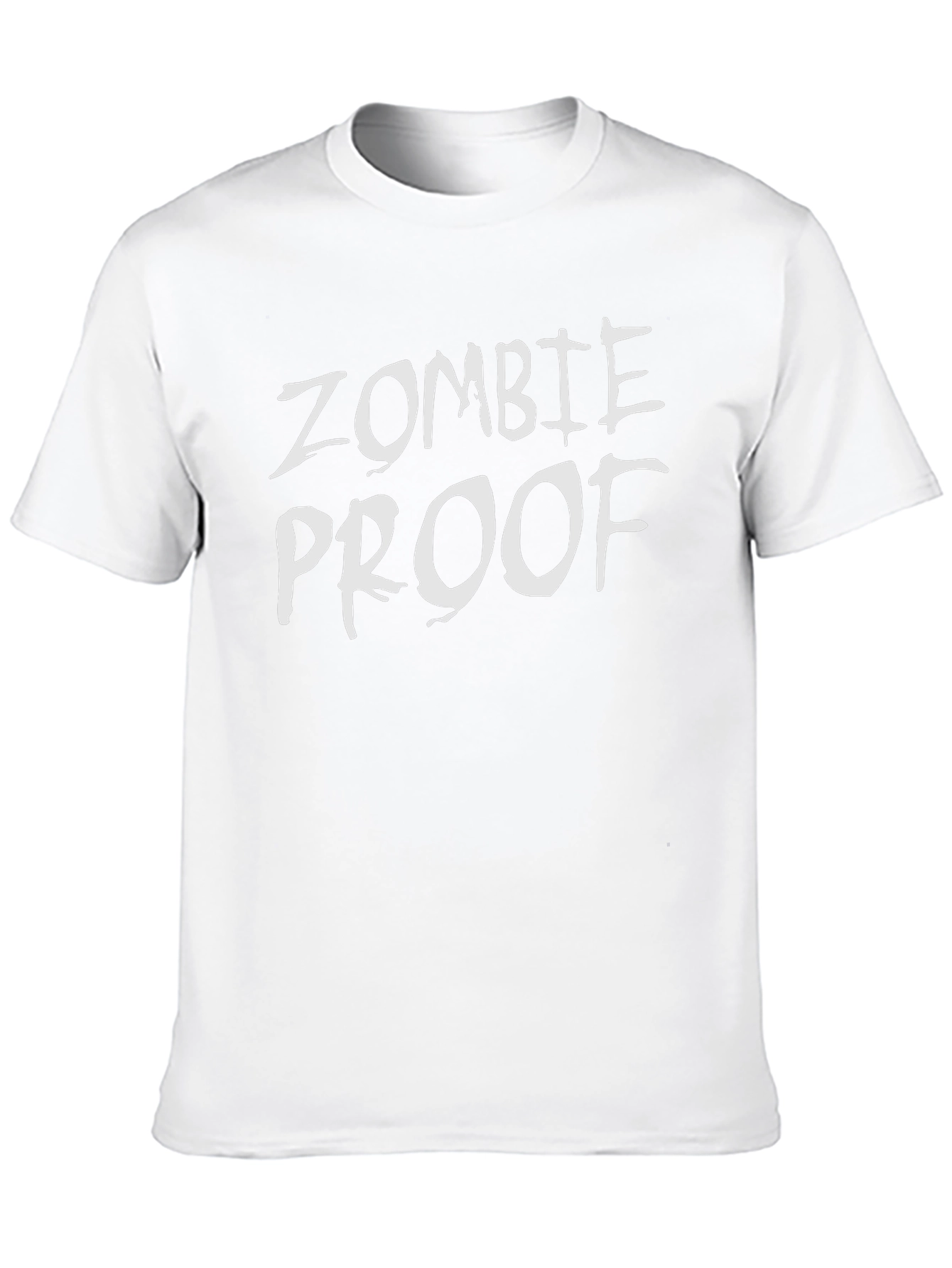 Zombie Proof Black Graphic T-Shirt