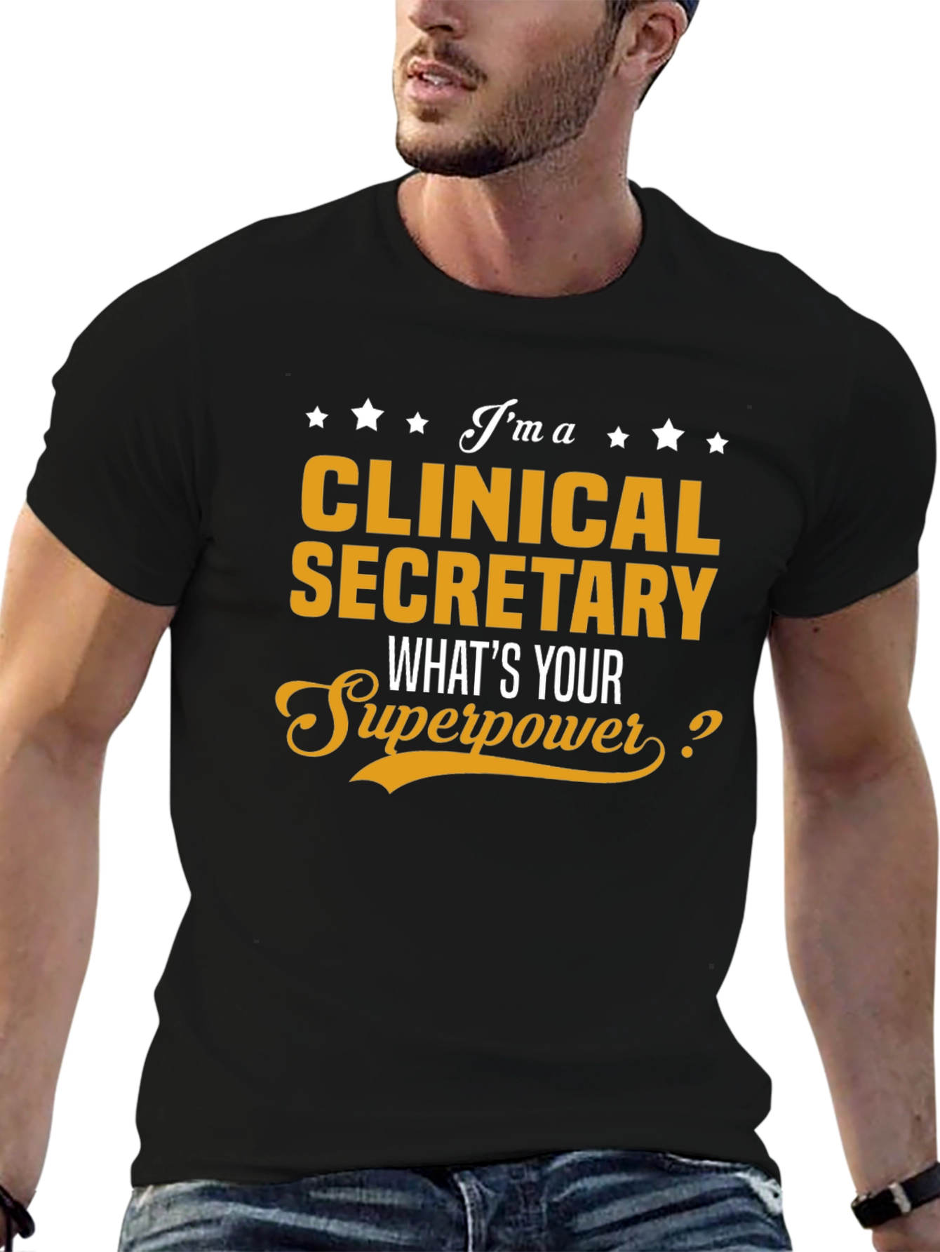 Clinical Secretary Superpower T-Shirt