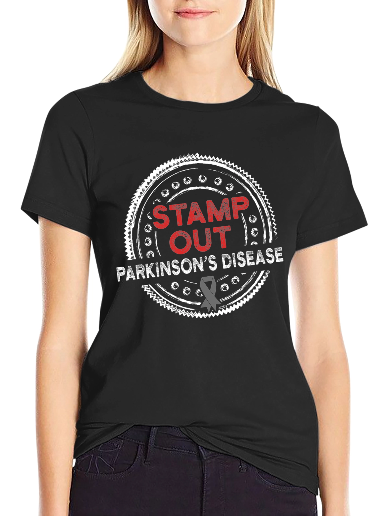 Stamp Out Parkinsons Disease Awareness T-Shirt