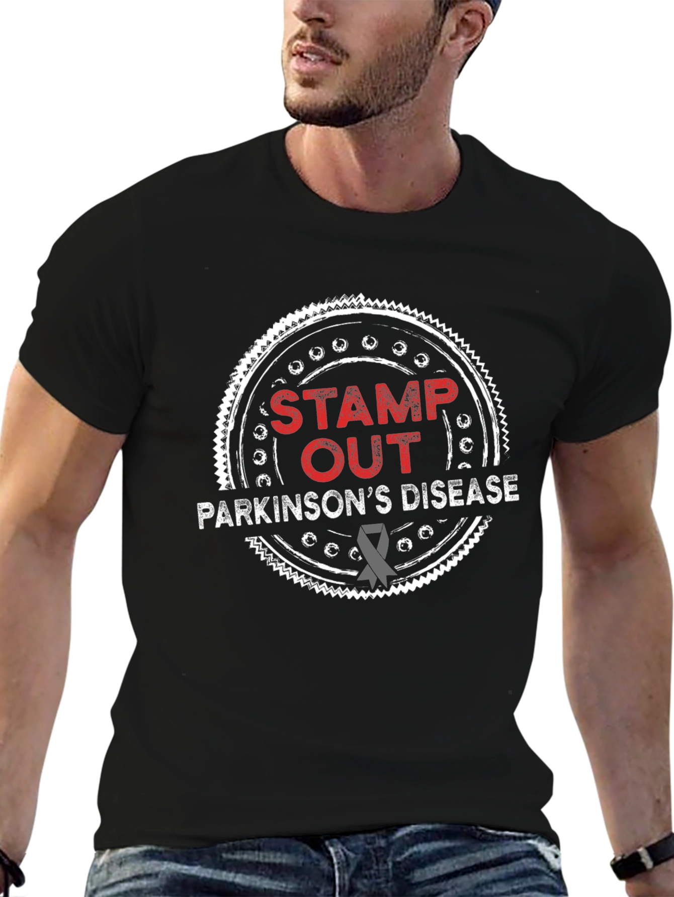 Stamp Out Parkinsons Disease Awareness T-Shirt