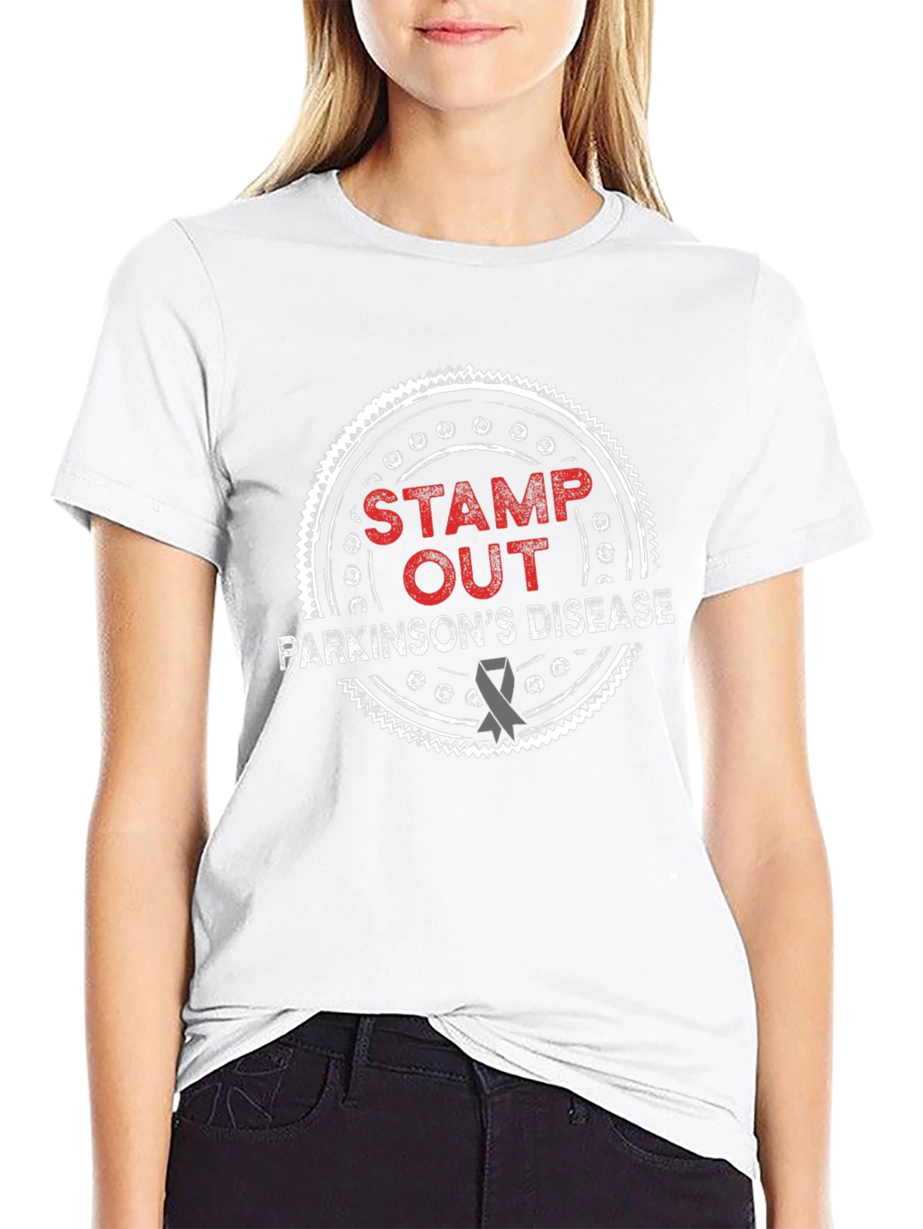 Stamp Out Parkinsons Disease Awareness T-Shirt