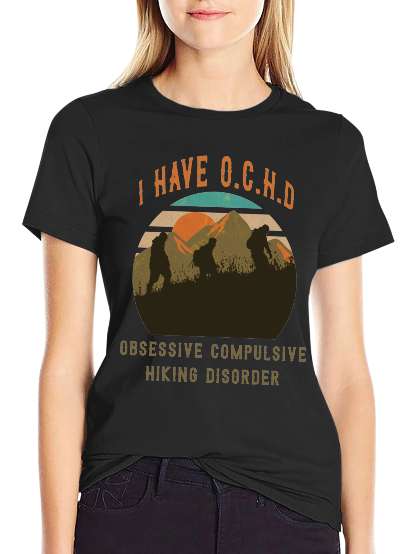O.C.H.D Hiking T-Shirt - Obsessive Hiking Disorder Tee