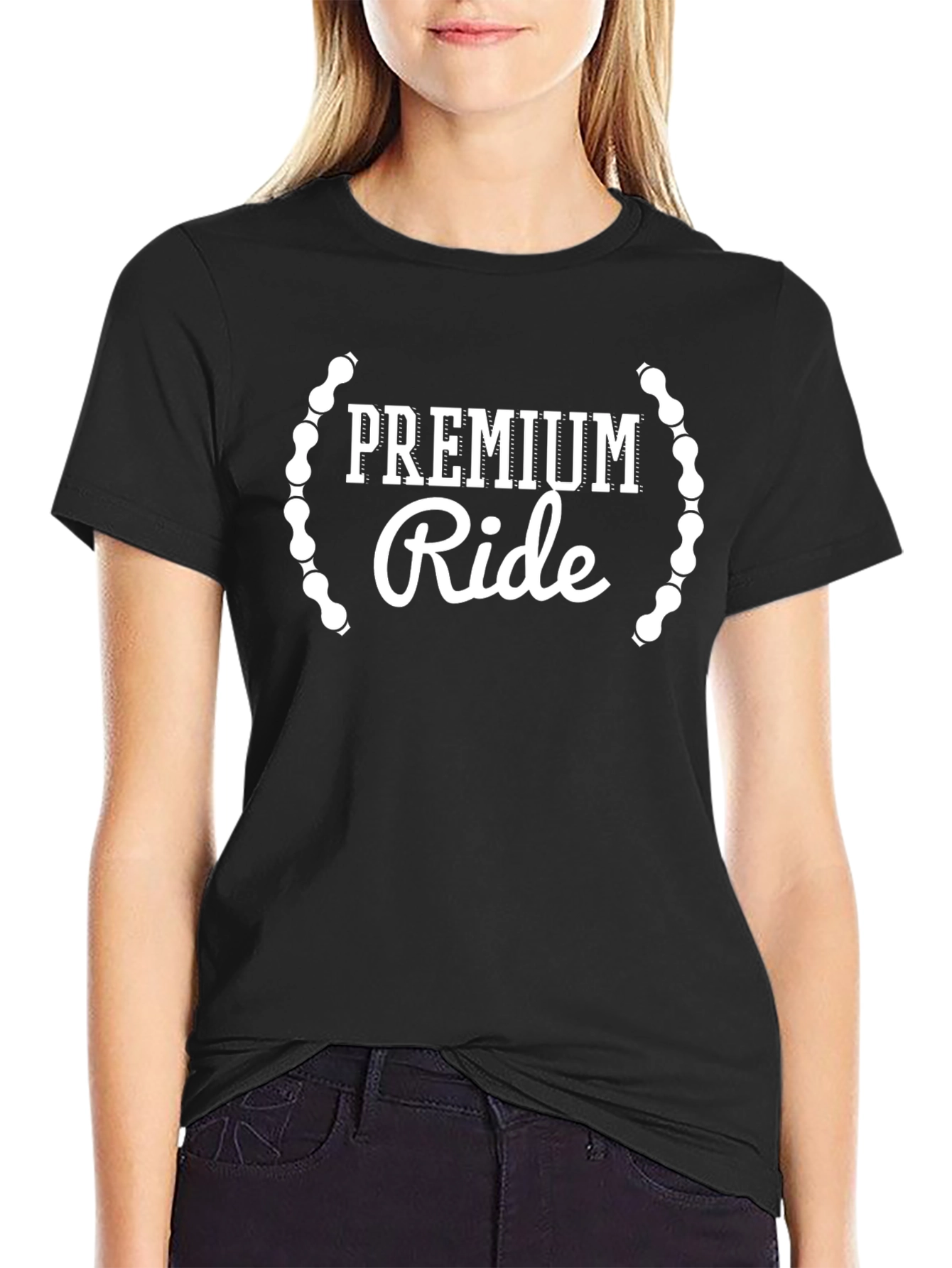 Premium Ride Black T-Shirt