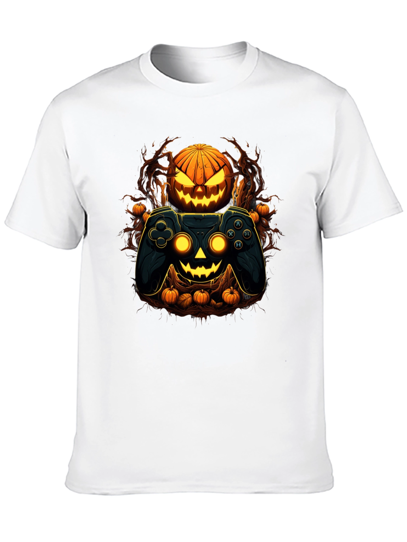 Gamer Halloween Graphic Tee
