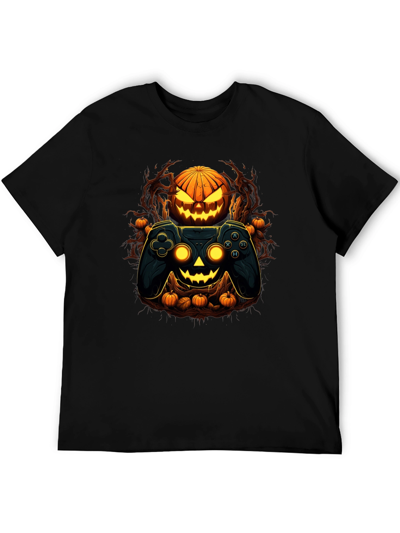 Gamer Halloween Graphic Tee