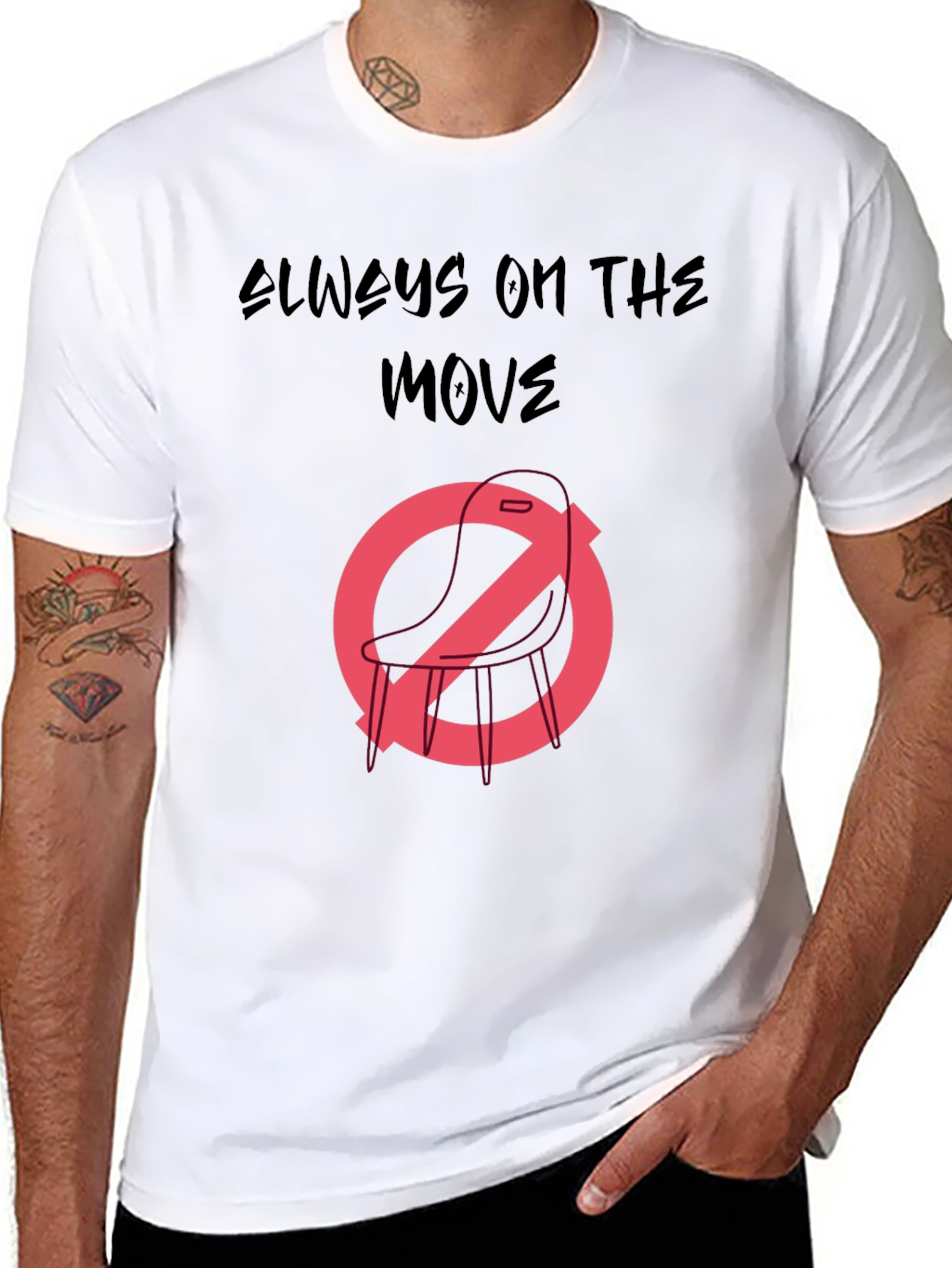 Always on the Move Graphic Tee
