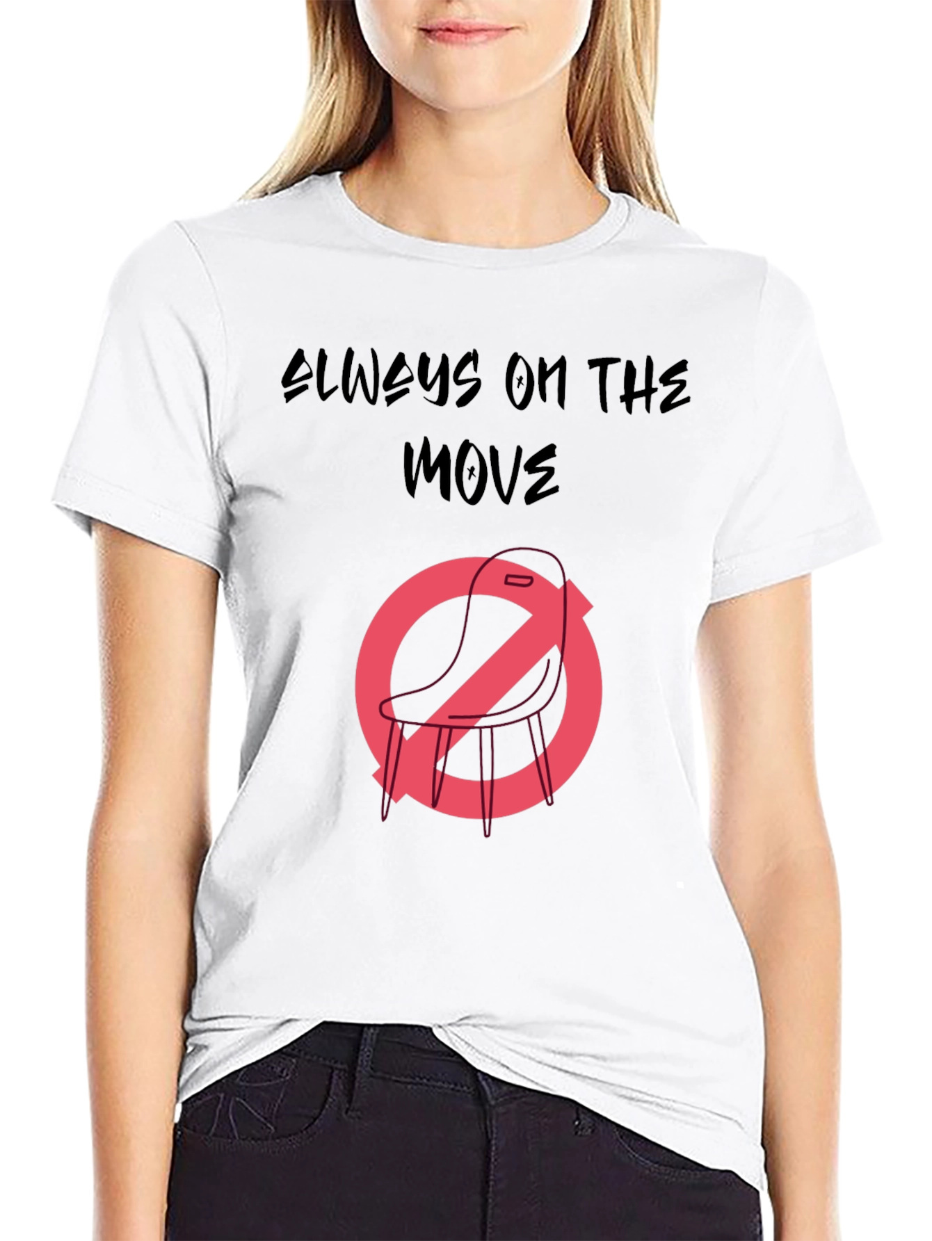 Always on the Move Graphic Tee