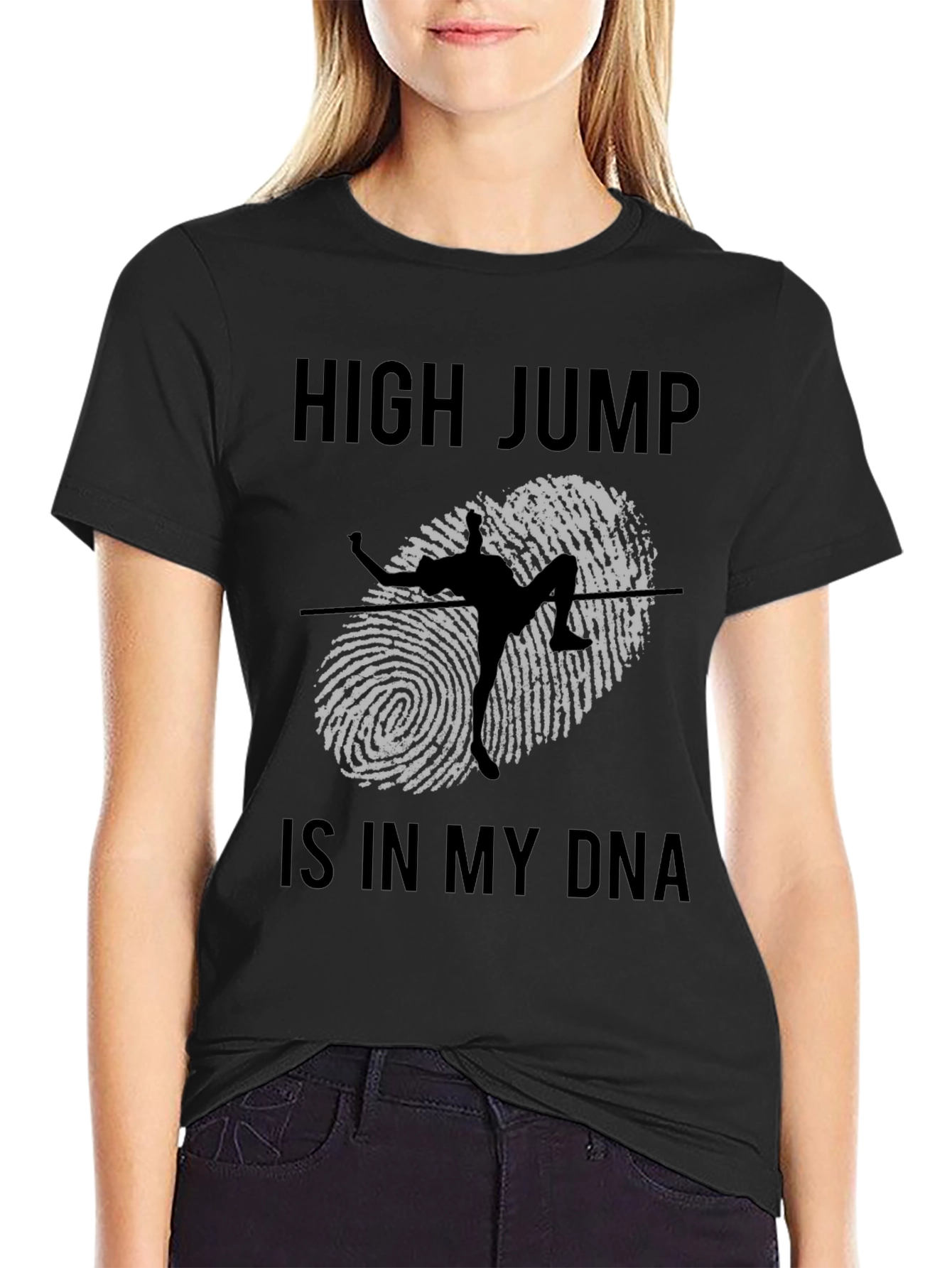 High Jump DNA Graphic Tee - Athlete T-Shirt