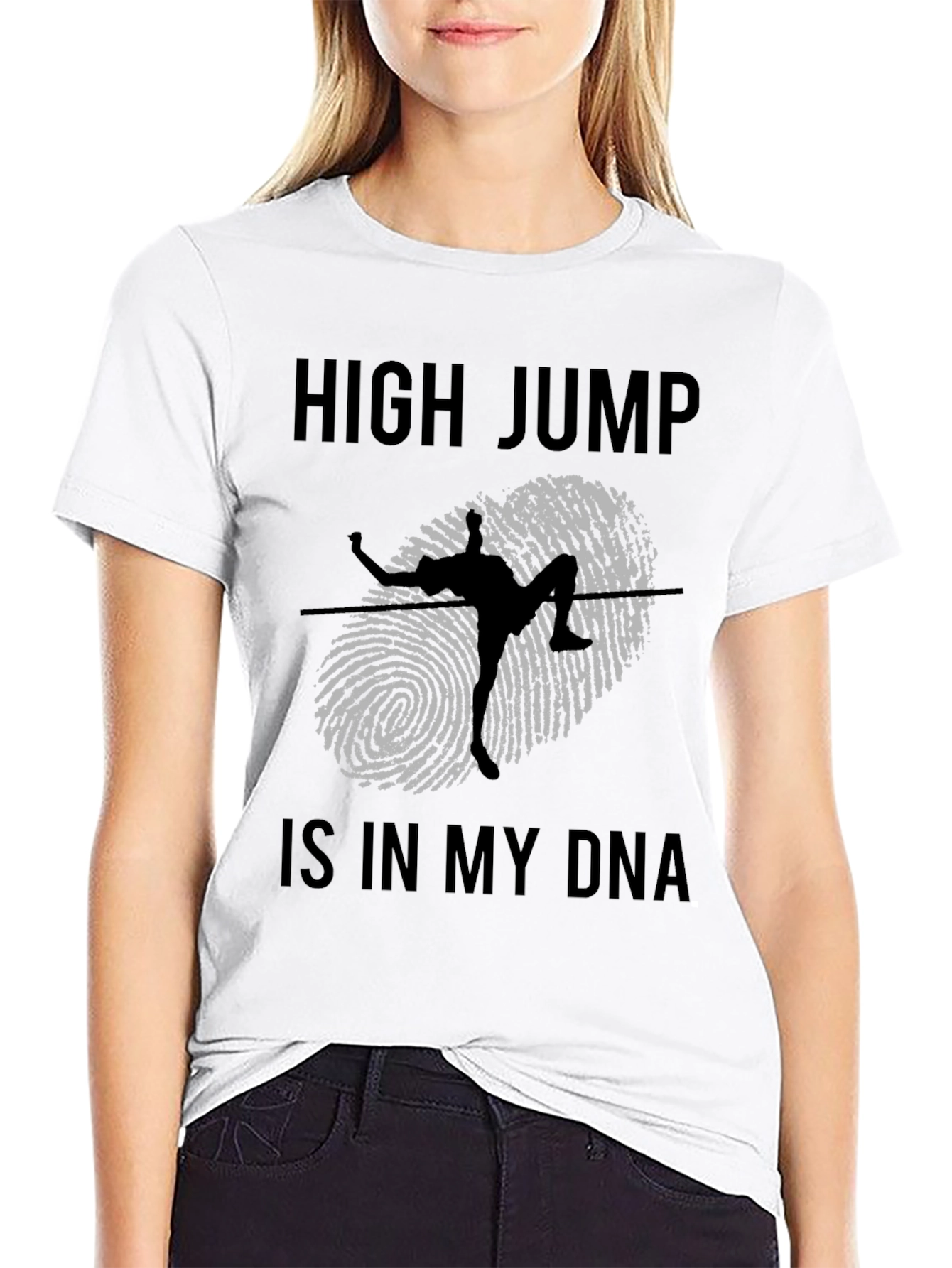 High Jump DNA Graphic Tee - Athlete T-Shirt