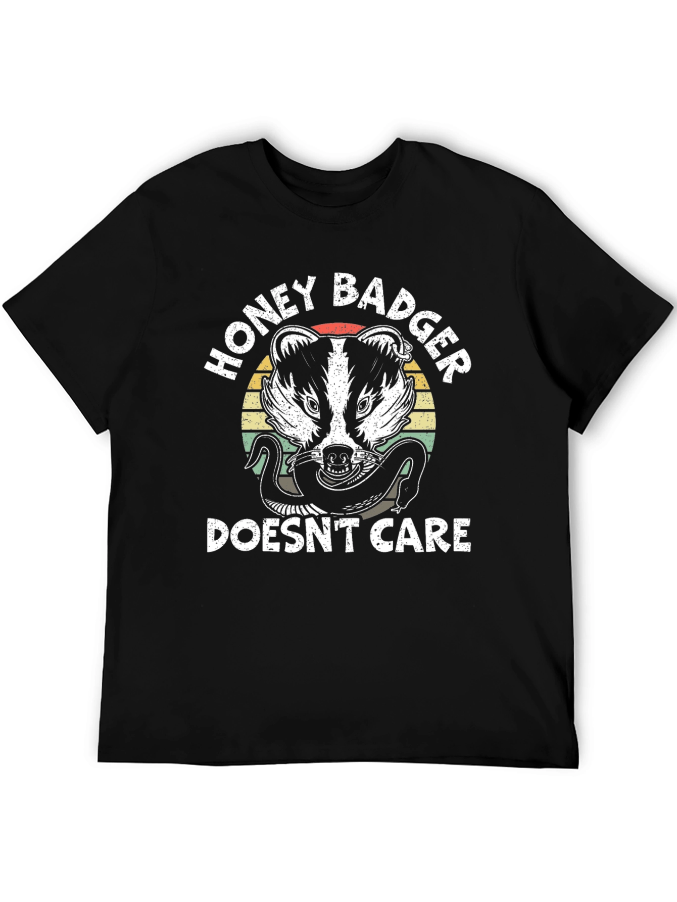 Honey Badger Doesnt Care T-Shirt