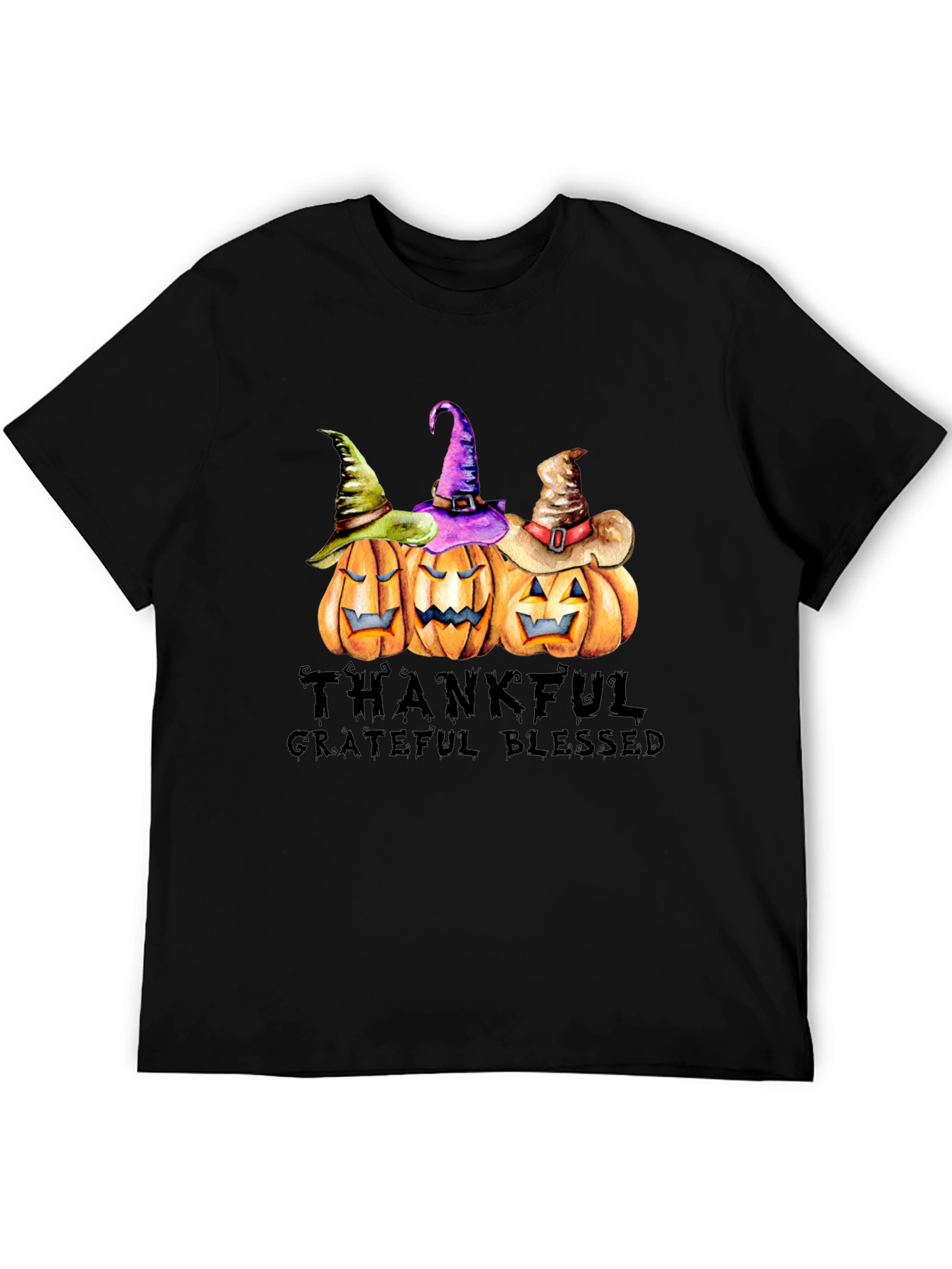 Thanksgiving Pumpkin Patch Graphic T-Shirt