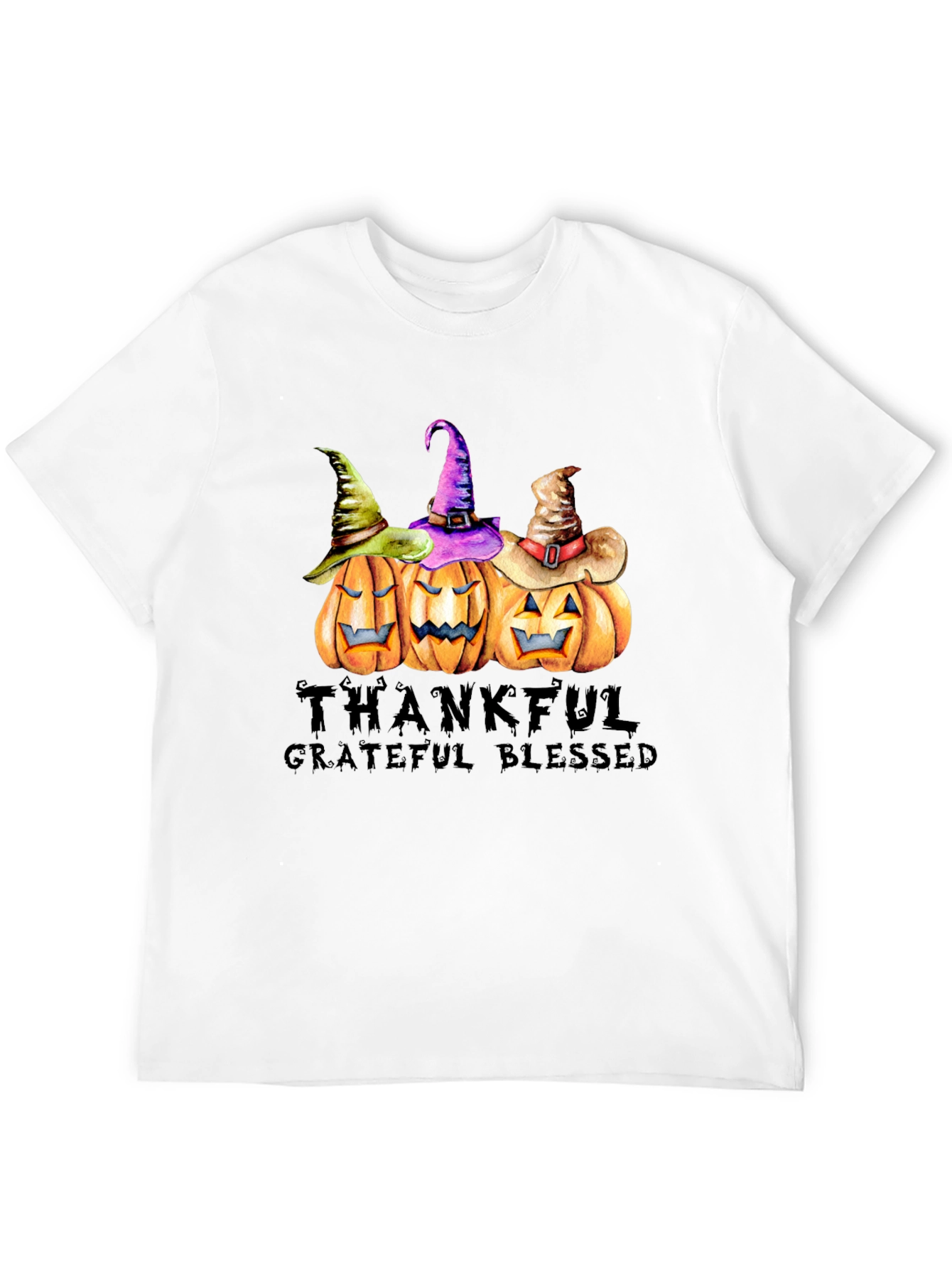 Thanksgiving Pumpkin Patch Graphic T-Shirt