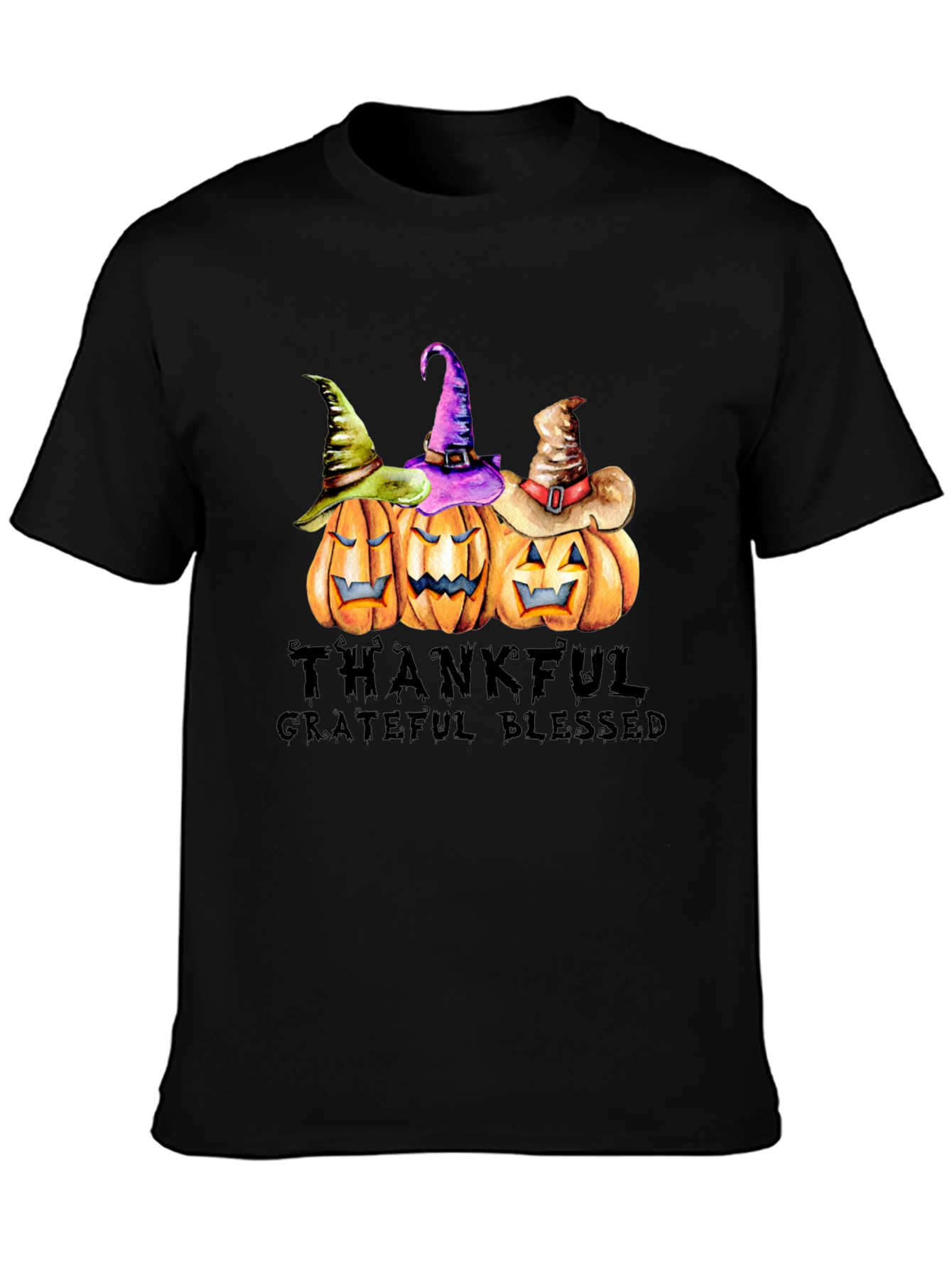 Thanksgiving Pumpkin Patch Graphic T-Shirt