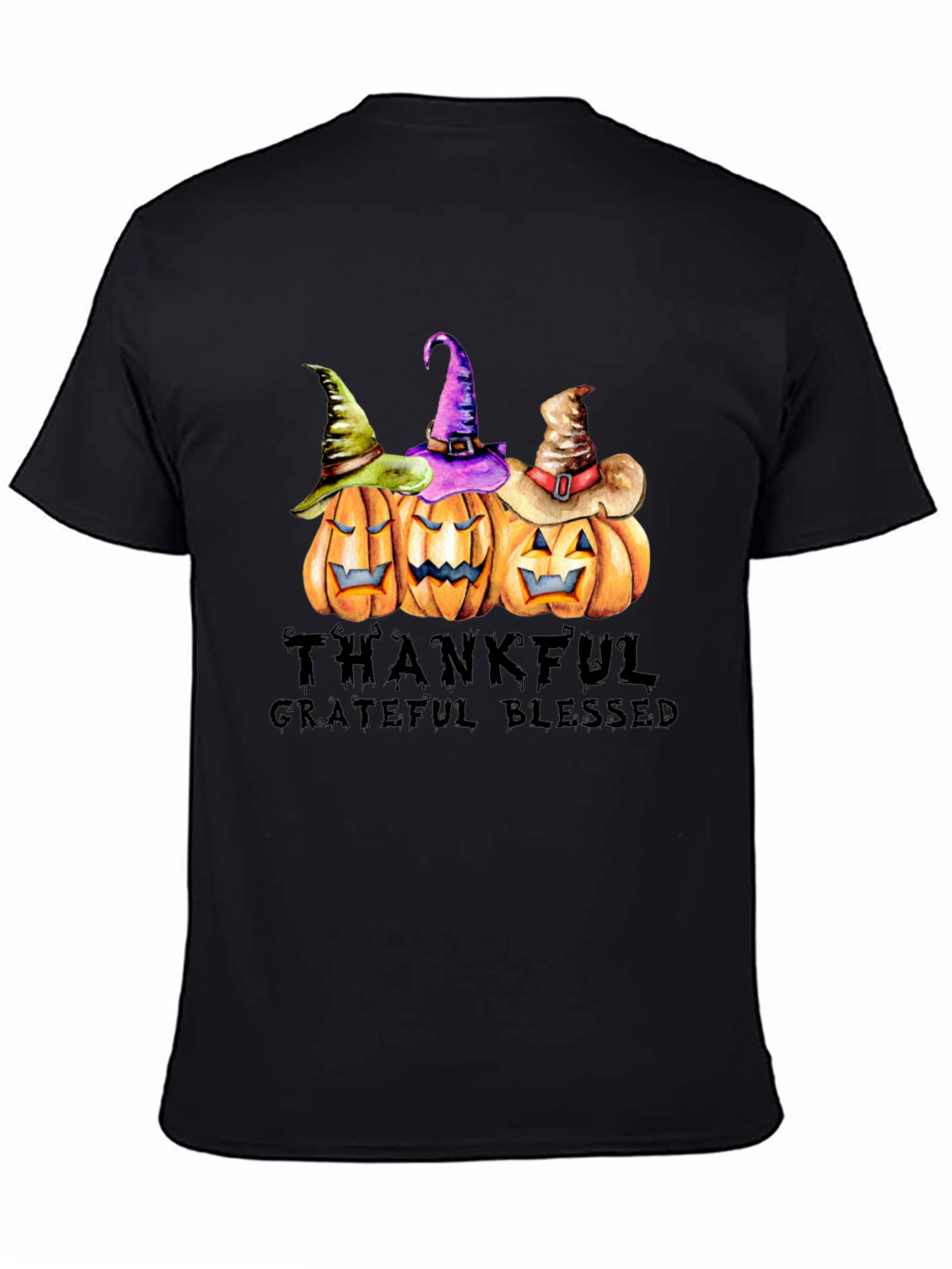 Thanksgiving Pumpkin Patch Graphic T-Shirt