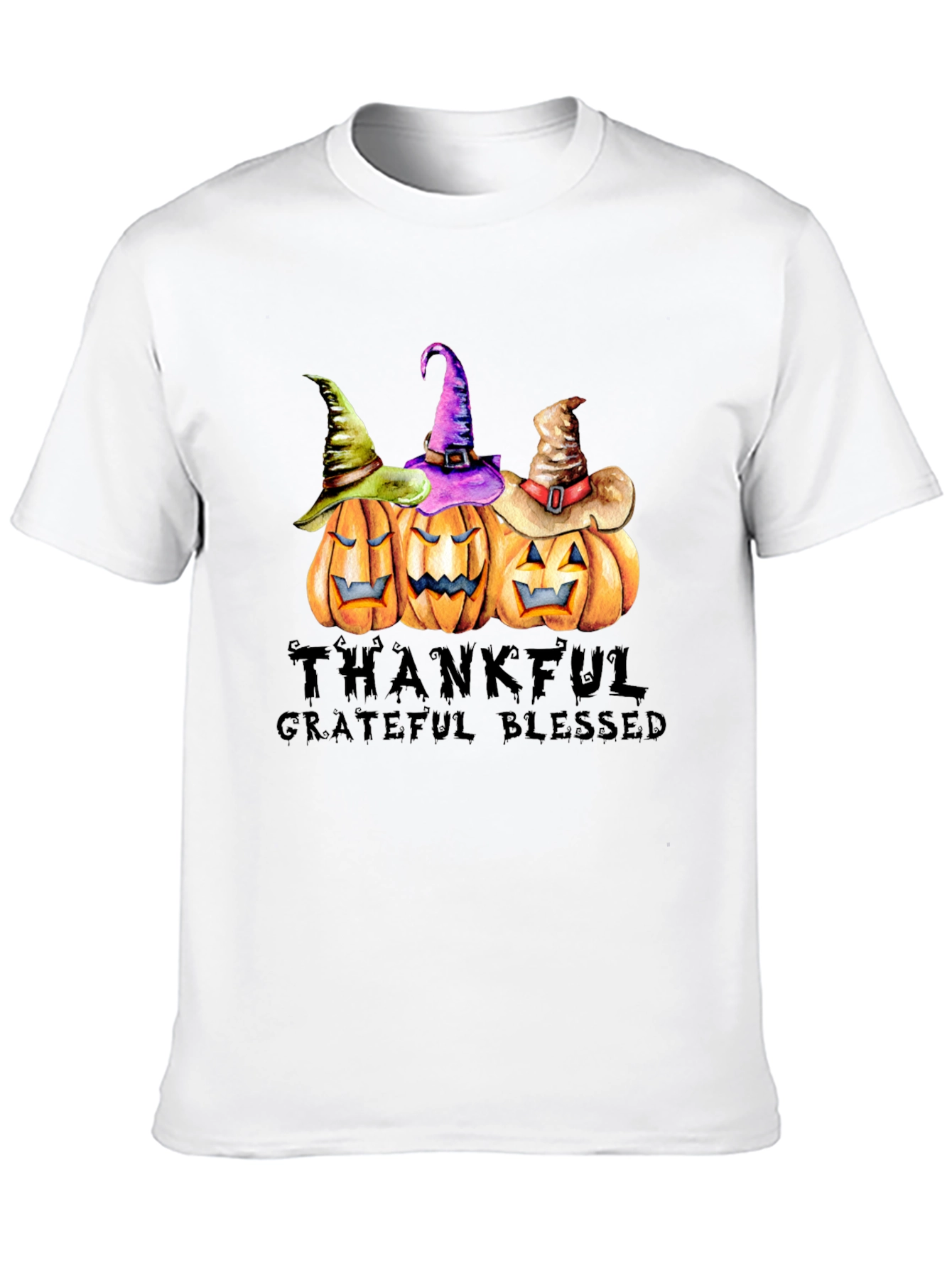 Thanksgiving Pumpkin Patch Graphic T-Shirt