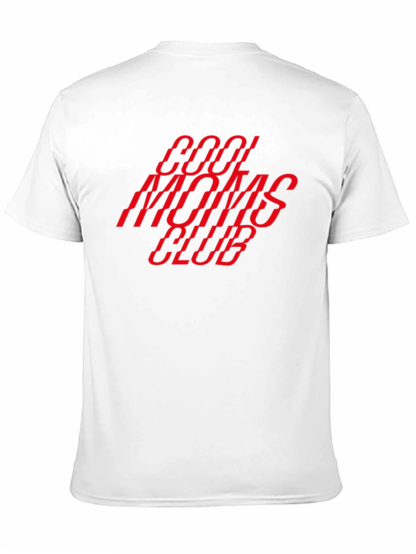 Cool Moms Club Graphic Tee - Trendy Black T-Shirt