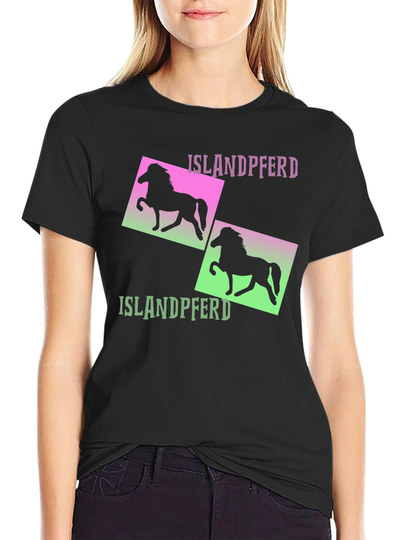 Icelandic Horse T-Shirt - Islandpferd Tee