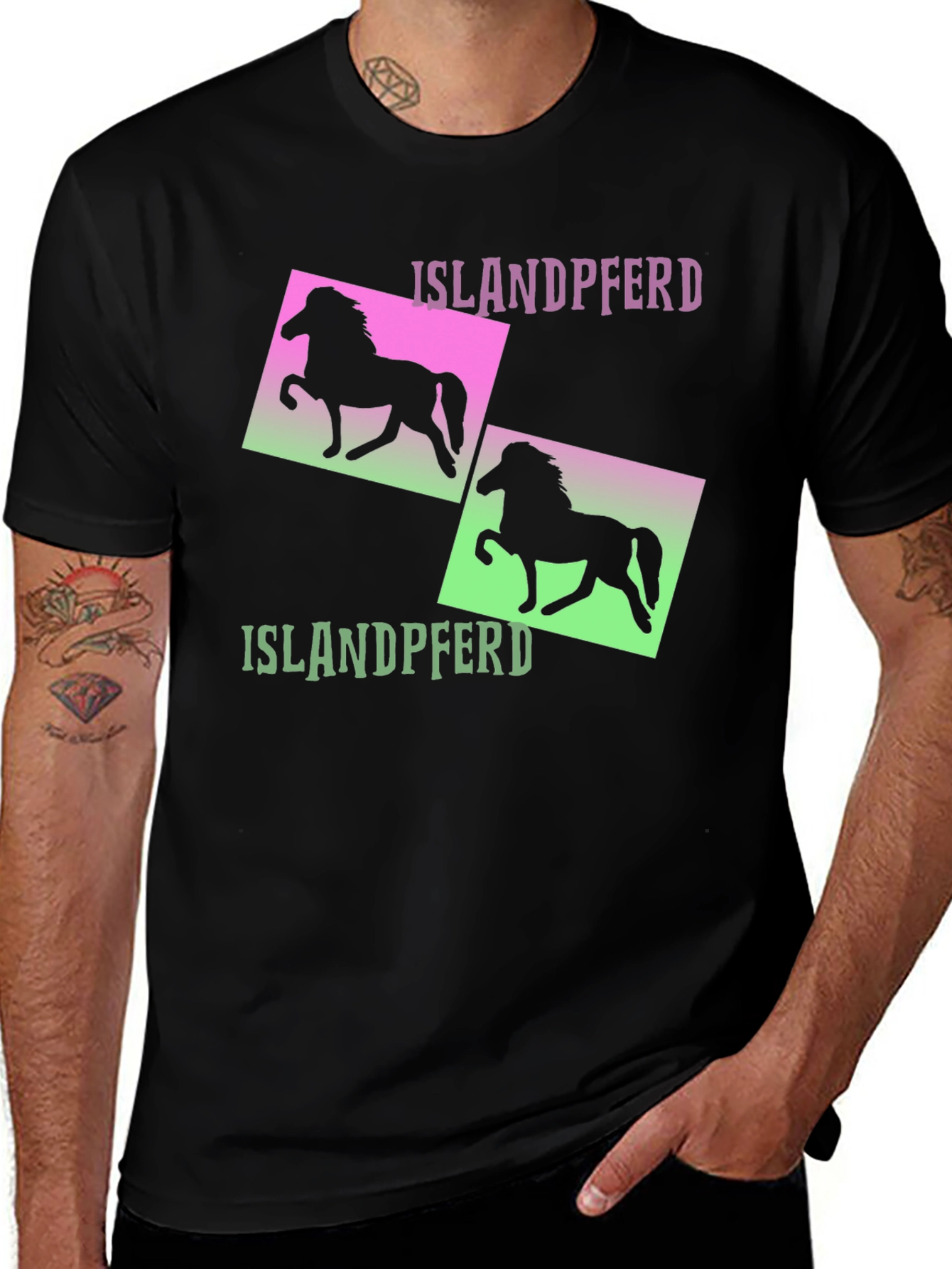 Icelandic Horse T-Shirt - Islandpferd Tee