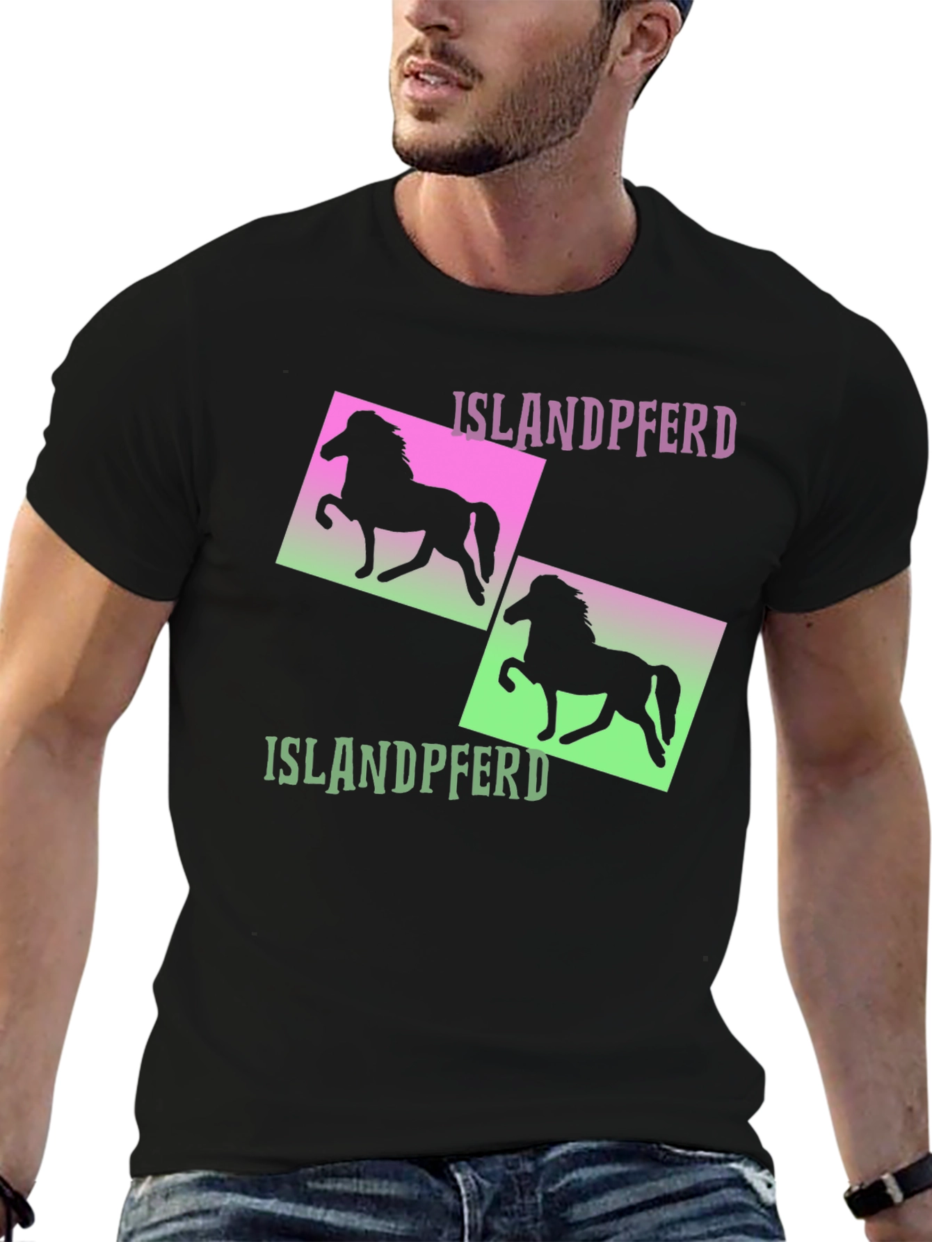 Icelandic Horse T-Shirt - Islandpferd Tee