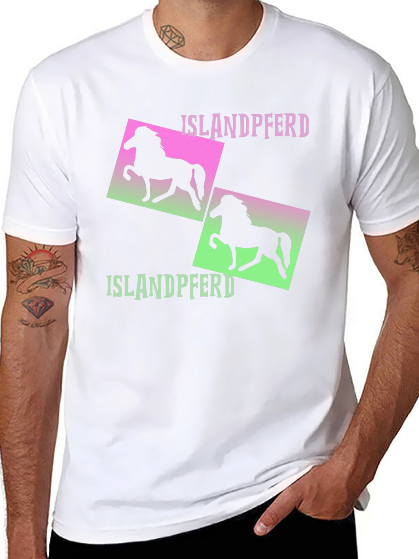 Icelandic Horse T-Shirt - Islandpferd Tee