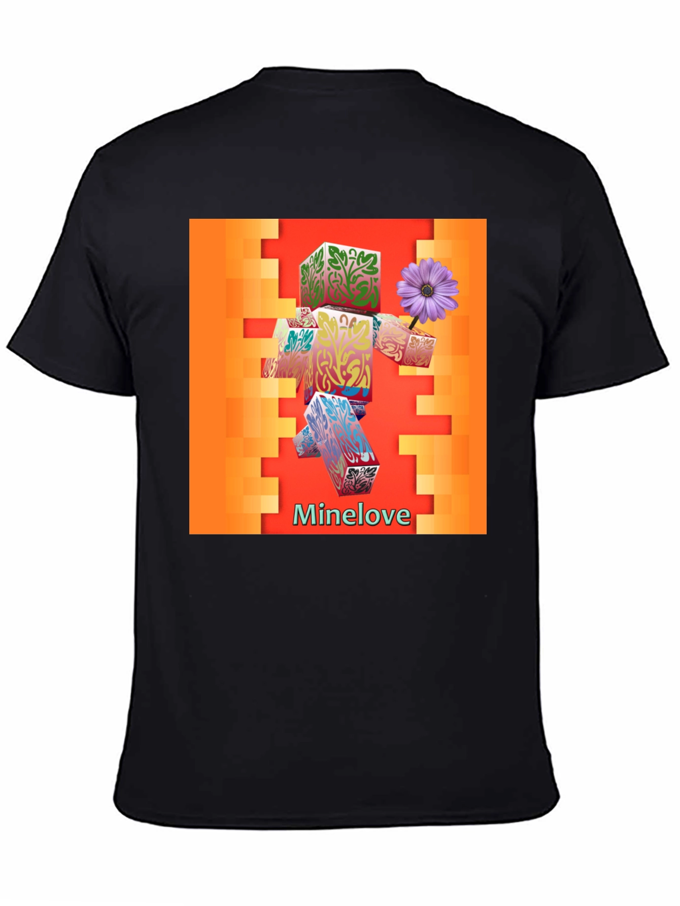 Minecraft Love Graphic T-Shirt