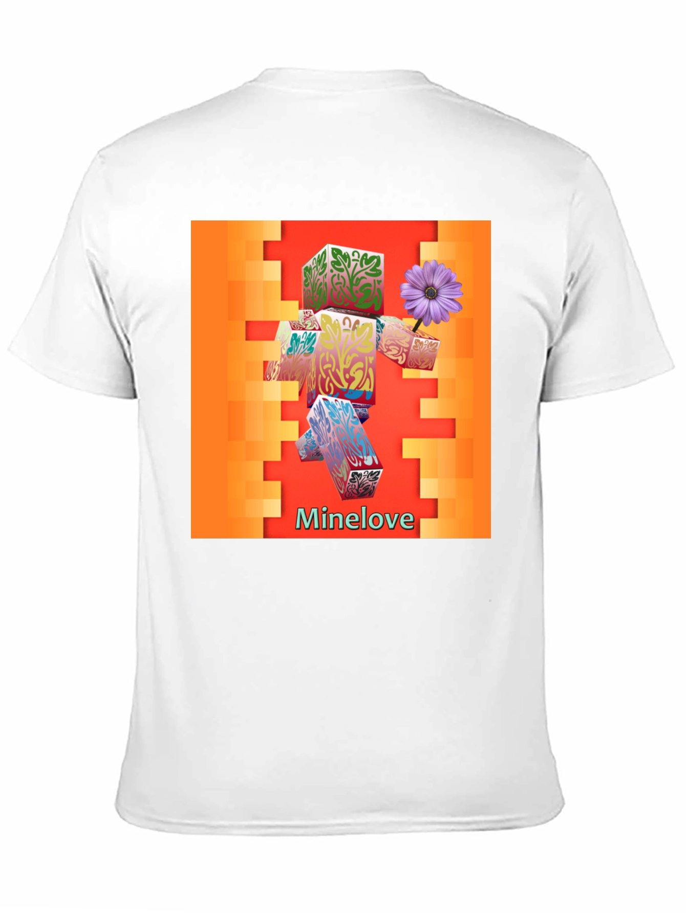 Minecraft Love Graphic T-Shirt