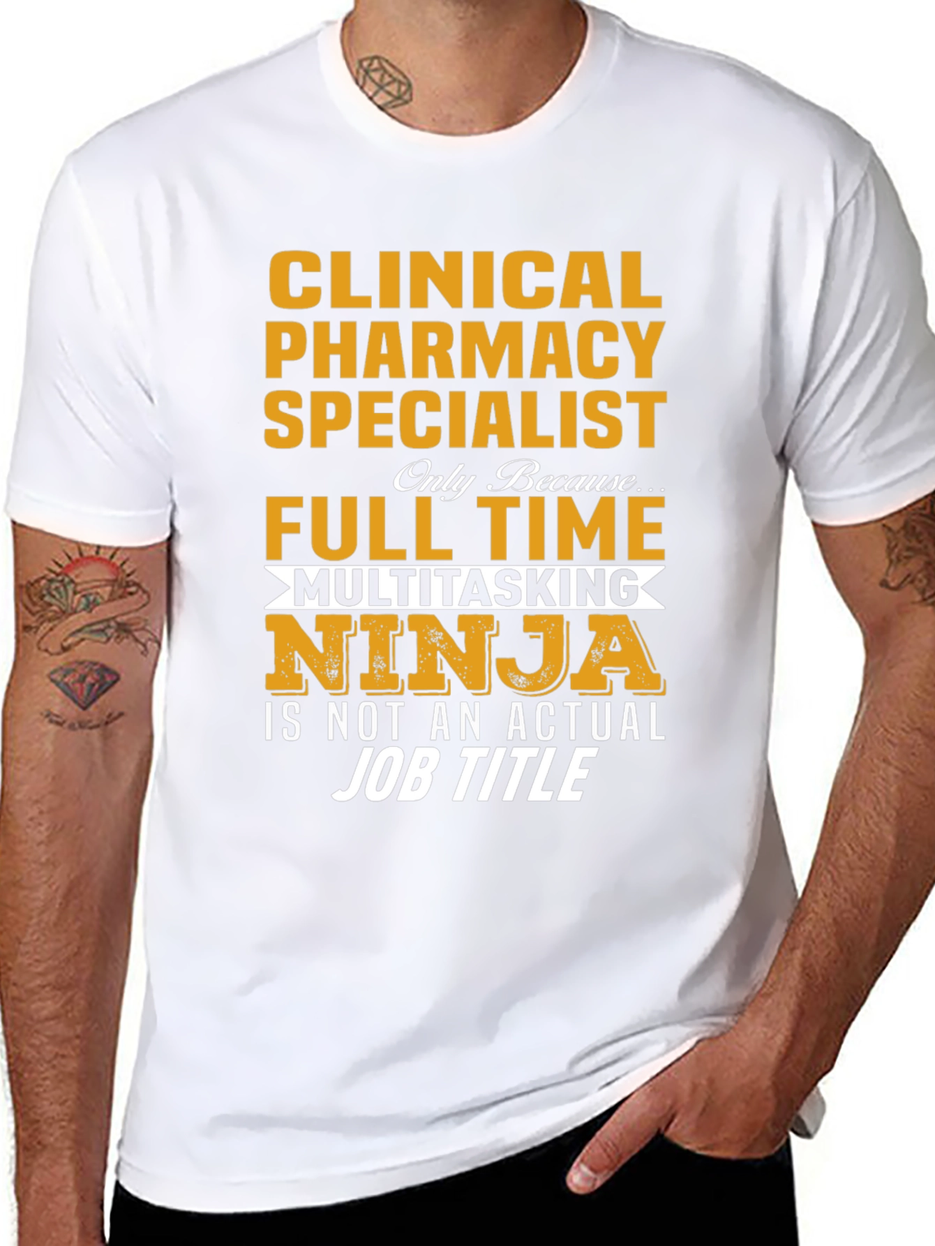 Clinical Pharmacy Specialist Multitasking Ninja T-Shirt